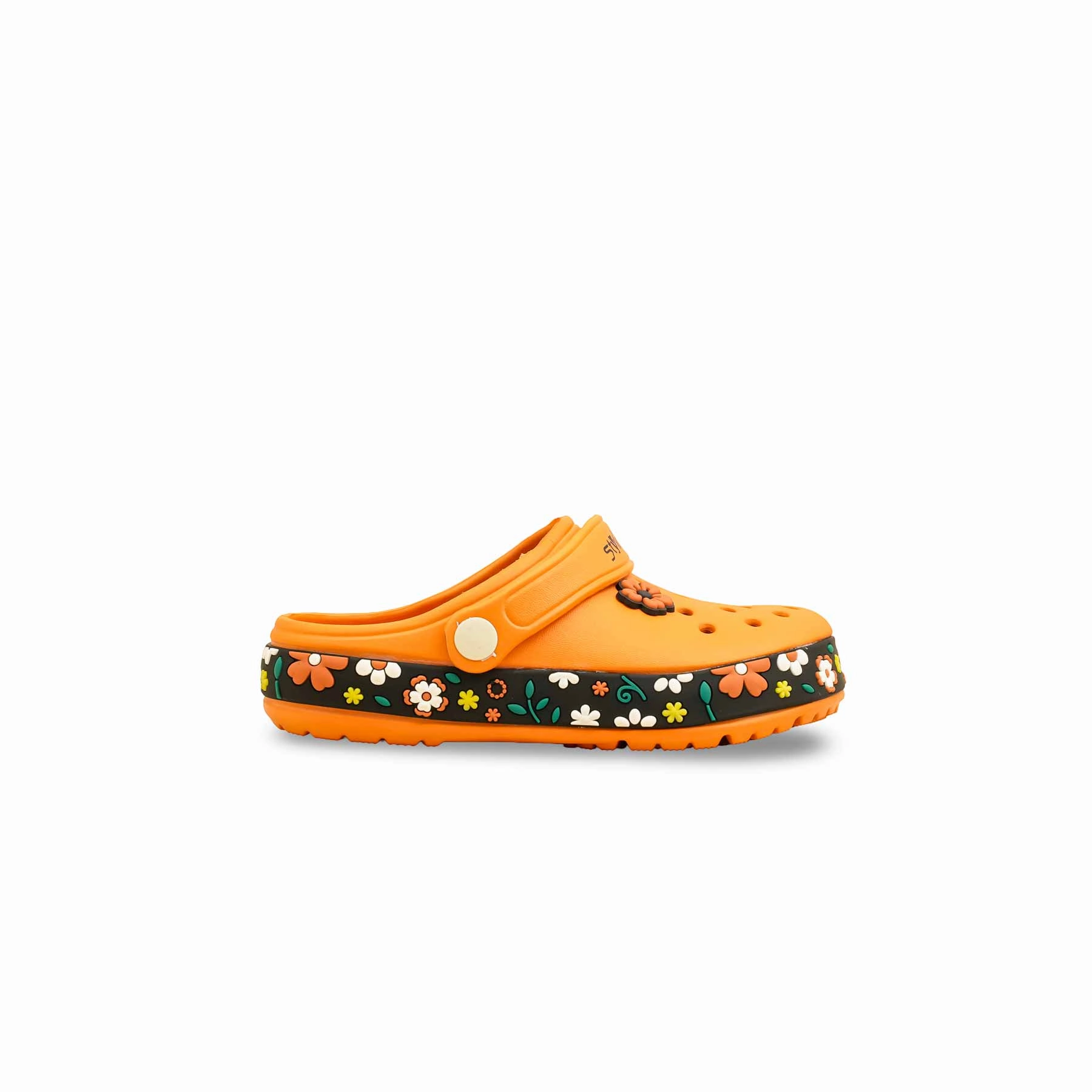 Girls Orange Casual Flip Flop KD5737 Family Flip Flops