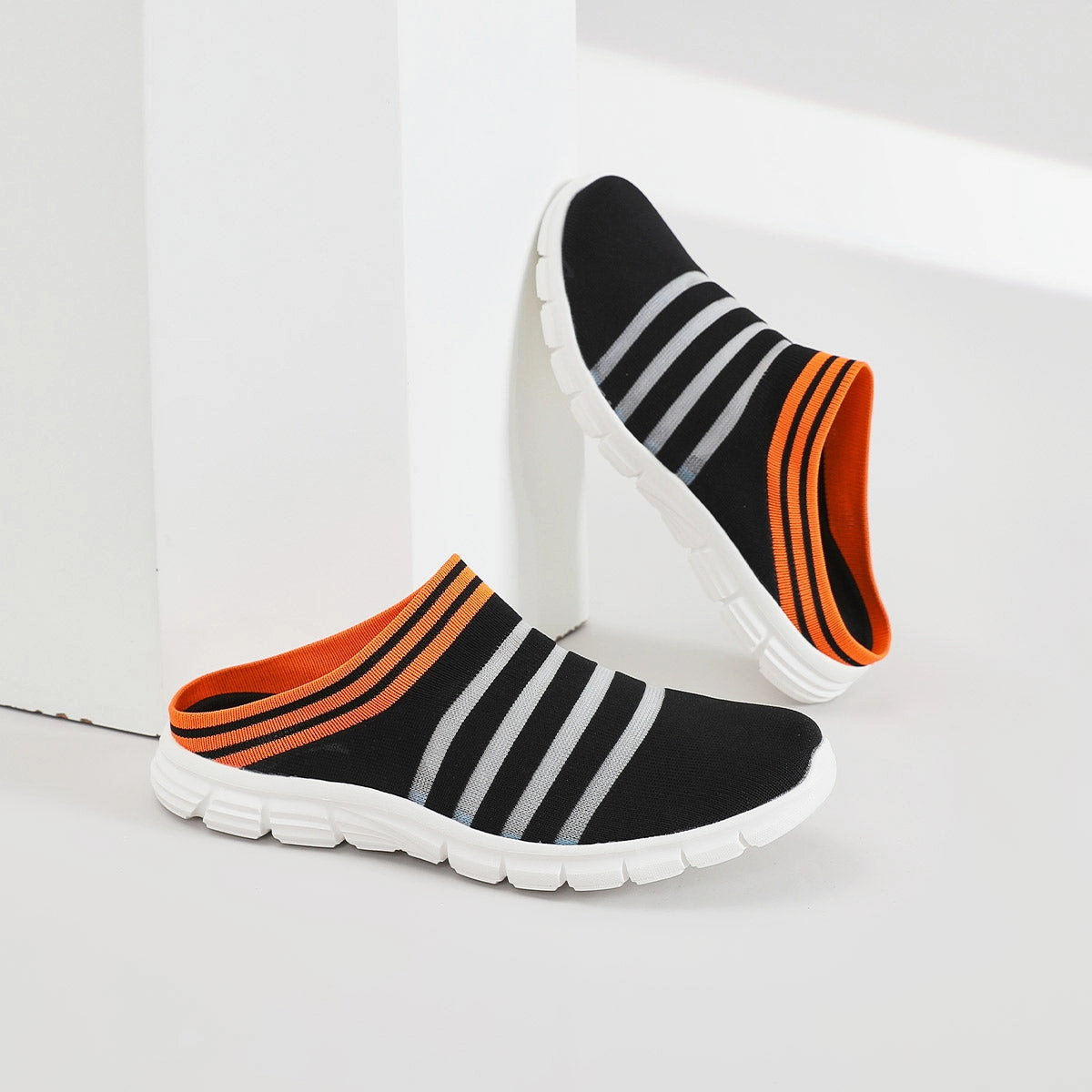 MEN'S BIRD'S NEST HALF-SANDALS  4555 MEN Sandals Nail Salon