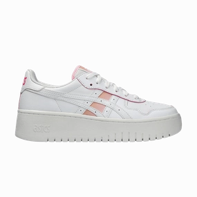 ASICS Japan S PF White Lotus Pink (Women's) Asics 4e Running Shoes