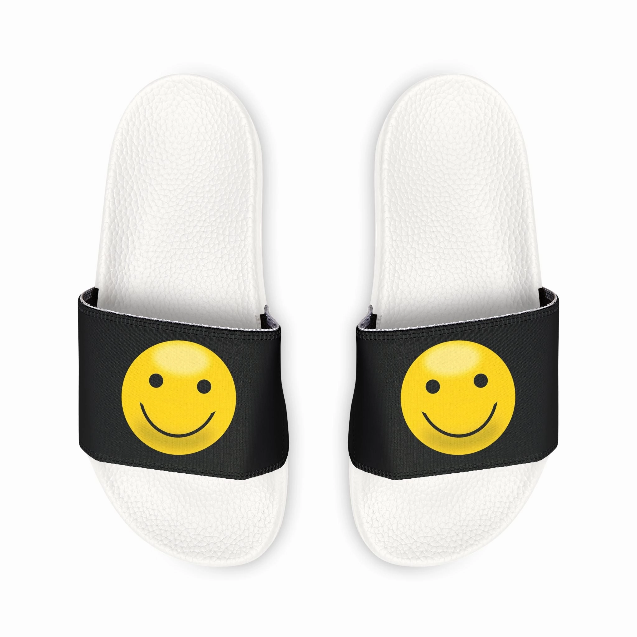 Cheerful Smile Sandals - Mens Summer Flip Flops for Casual Wear, Beach, Travel Foot Sandals