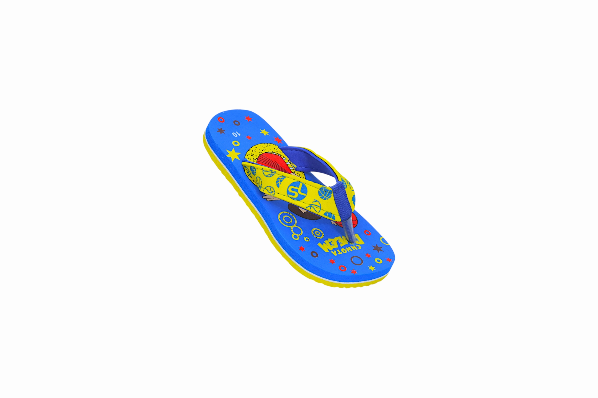 Fabulous Flip Flops Chhota Bheem Kids Flip Flops 43739(1 - 10 years)