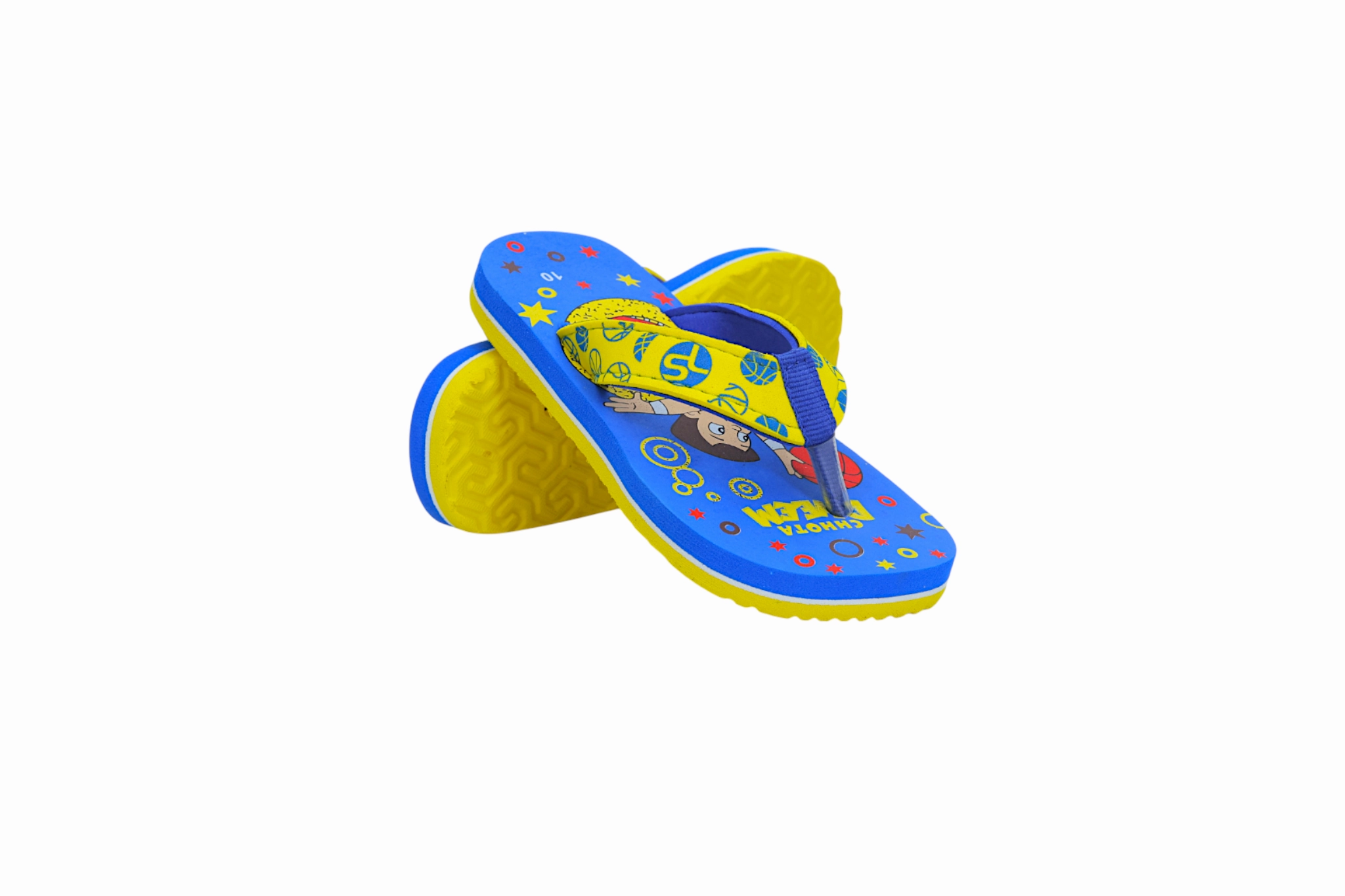Flip Flops 2000s Chhota Bheem Kids Flip Flops 43739(1 - 10 years)