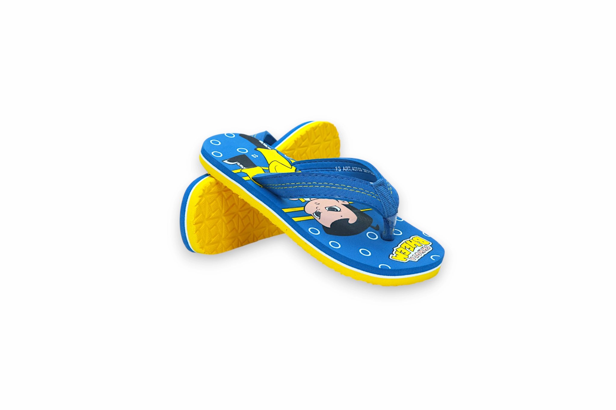 Plantar Fasciitis Flip Flops Chhota Bheem Kids Flip Flops 43740(6 - 10 years)