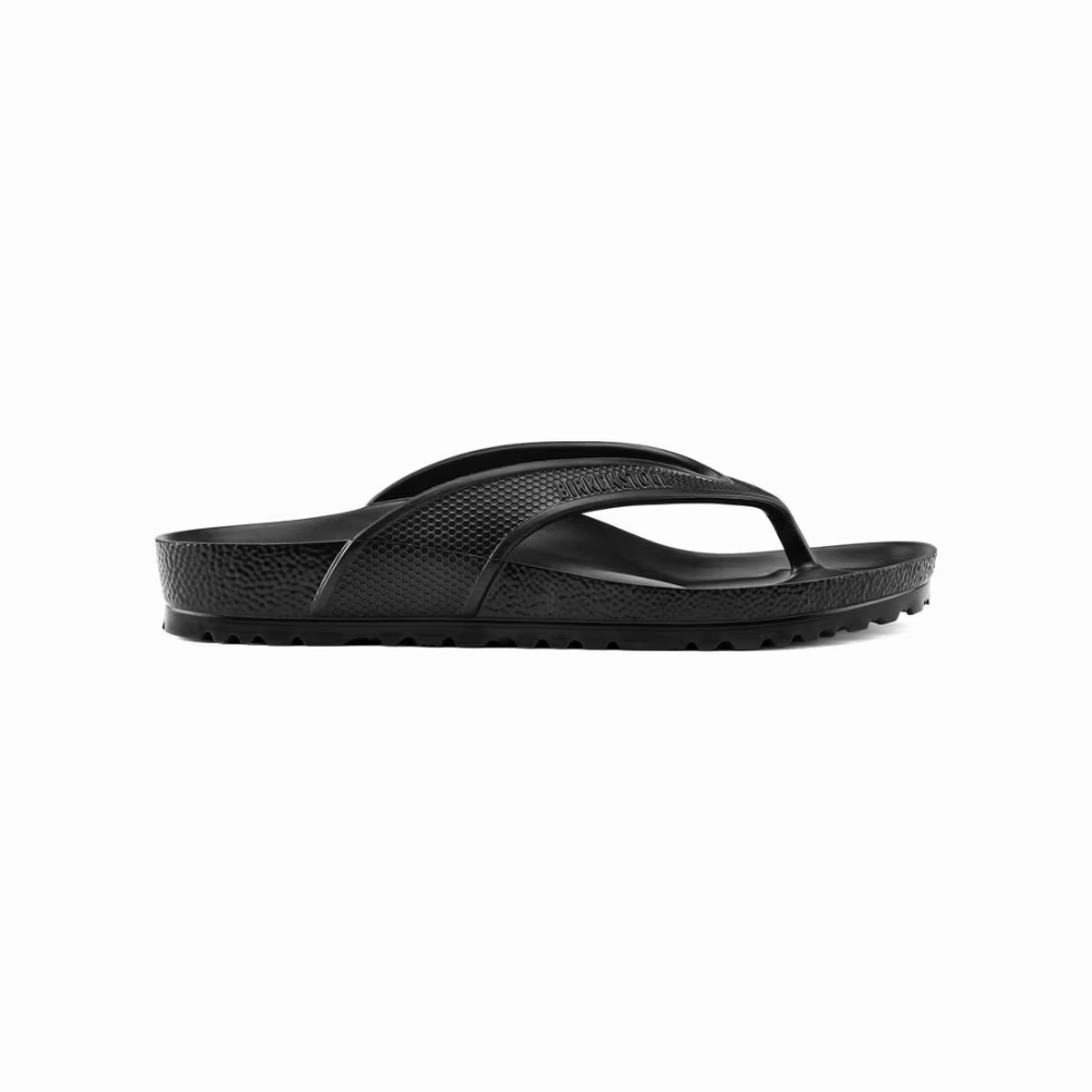 Glossy Flip Flops Birkenstock Women's Honolulu Thong Sandals Eva Black R