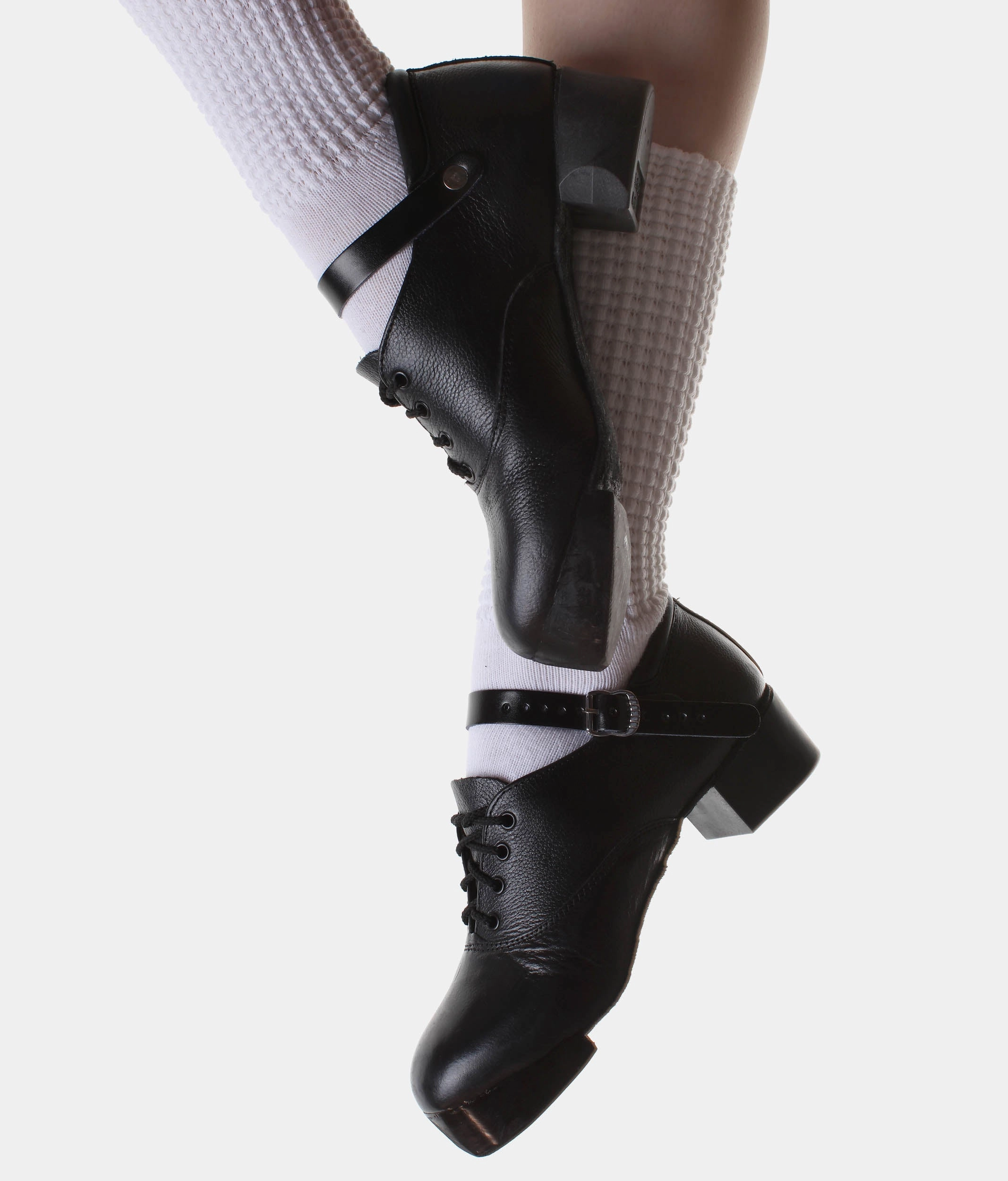 Warm Walking Children Premium Irish Dancing Shoes, FLEXI GOLD Jig Shoes with Fiberglass Tips