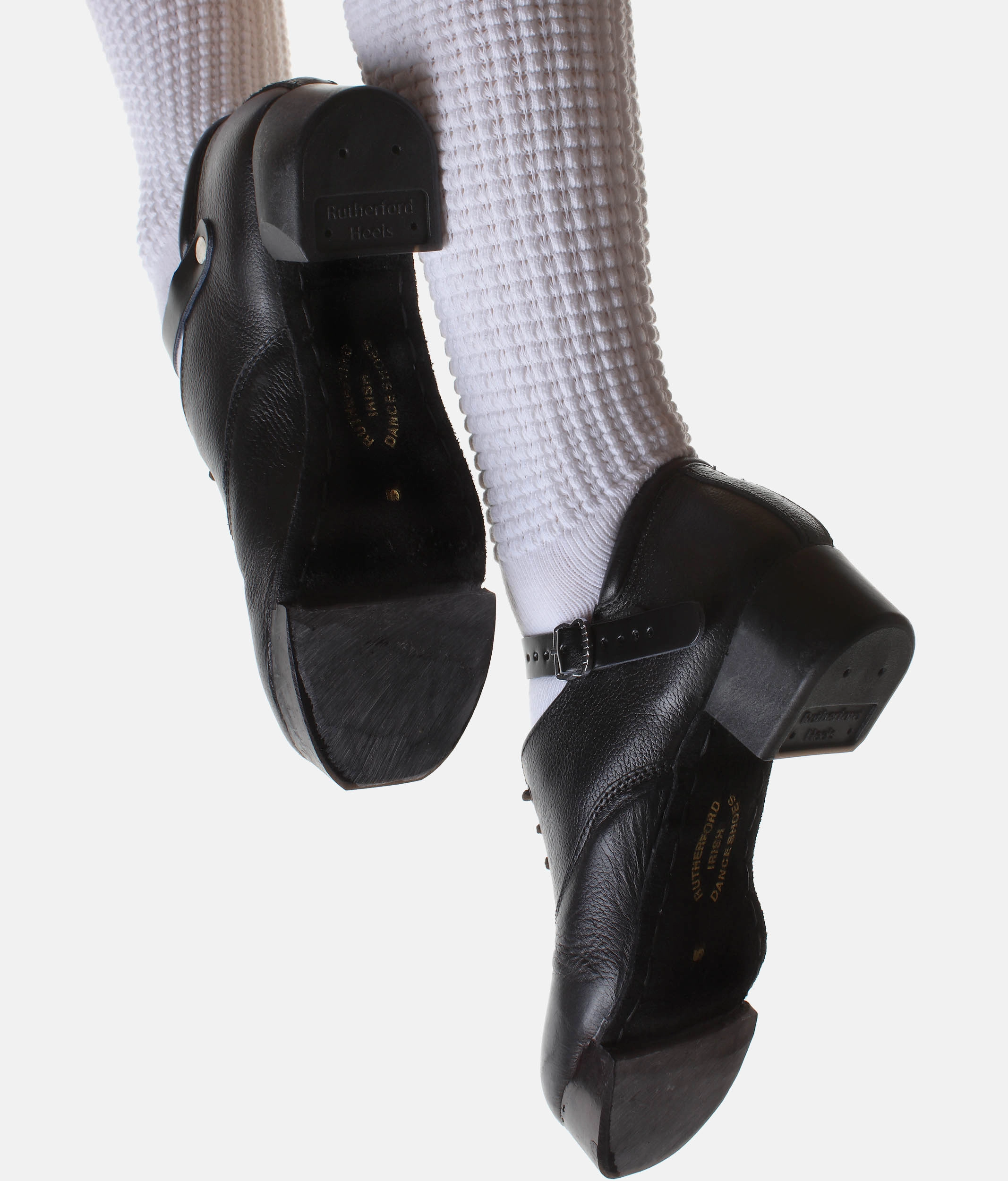 Children Premium Irish Dancing Shoes, FLEXI GOLD Jig Shoes with Fiberglass Tips Best Casual Walking