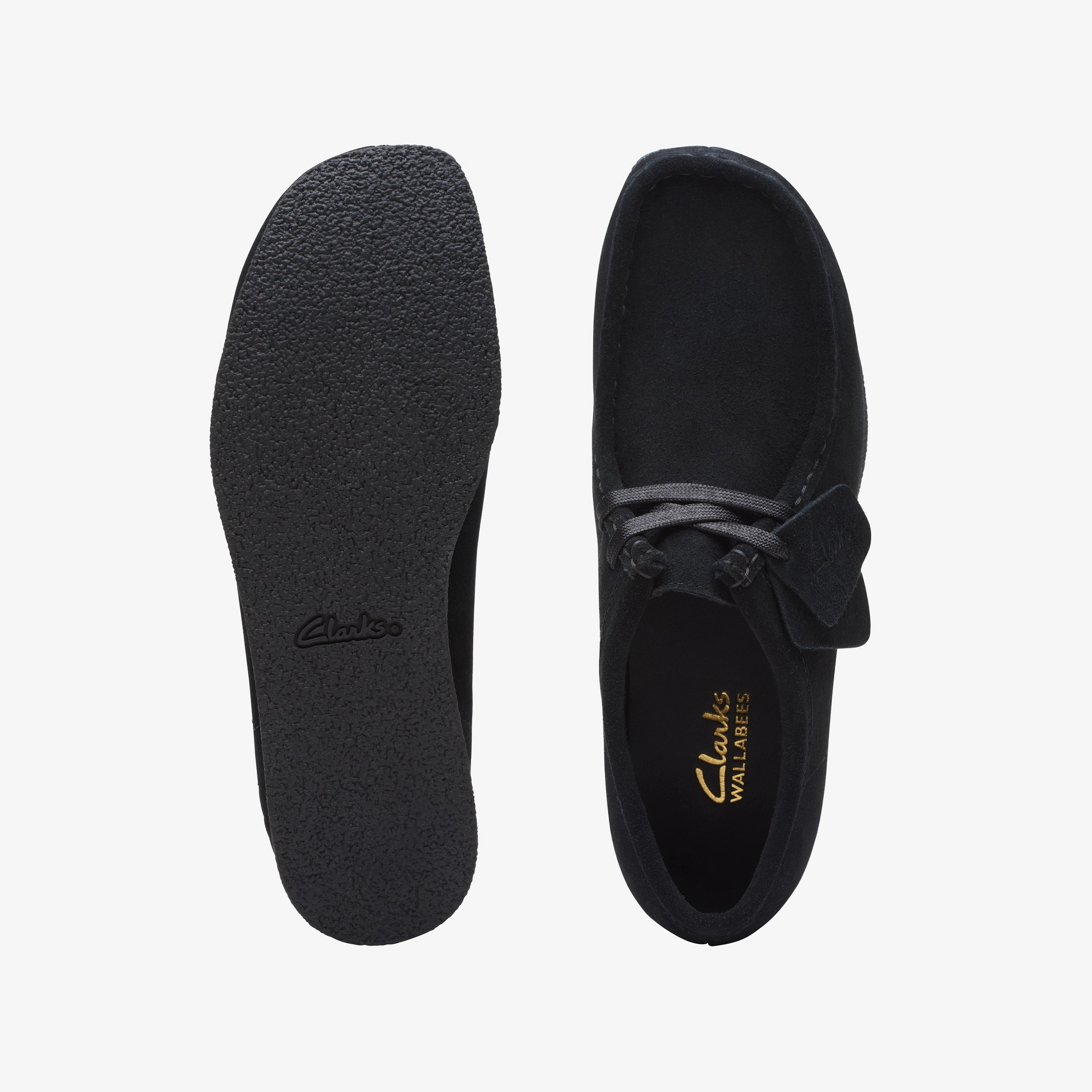 Casual Shoes Walmart CLARKS | CASUAL SHOES | WOMEN | WALLABEEEVOSH BLACK SUEDE