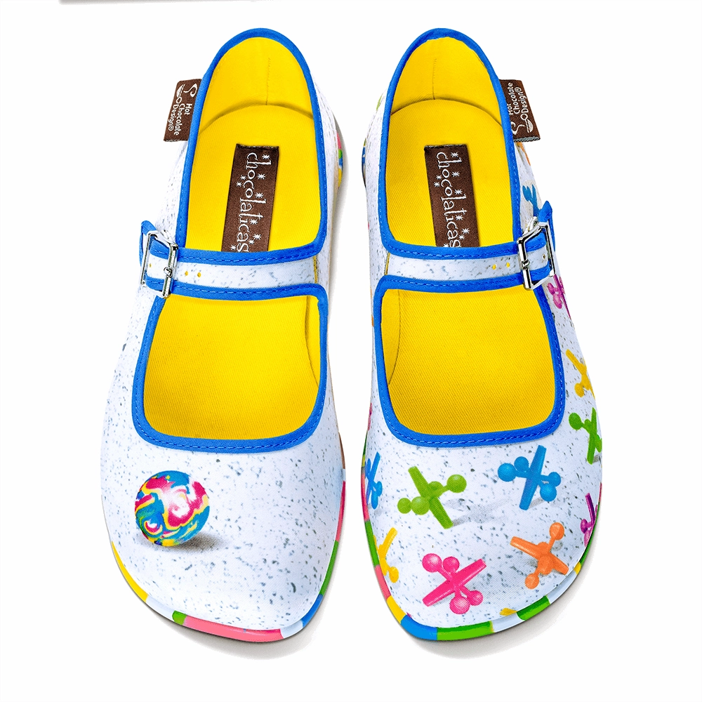 Flat Shoes With No Back Chocolaticas Jax Women's Mary Jane Flat