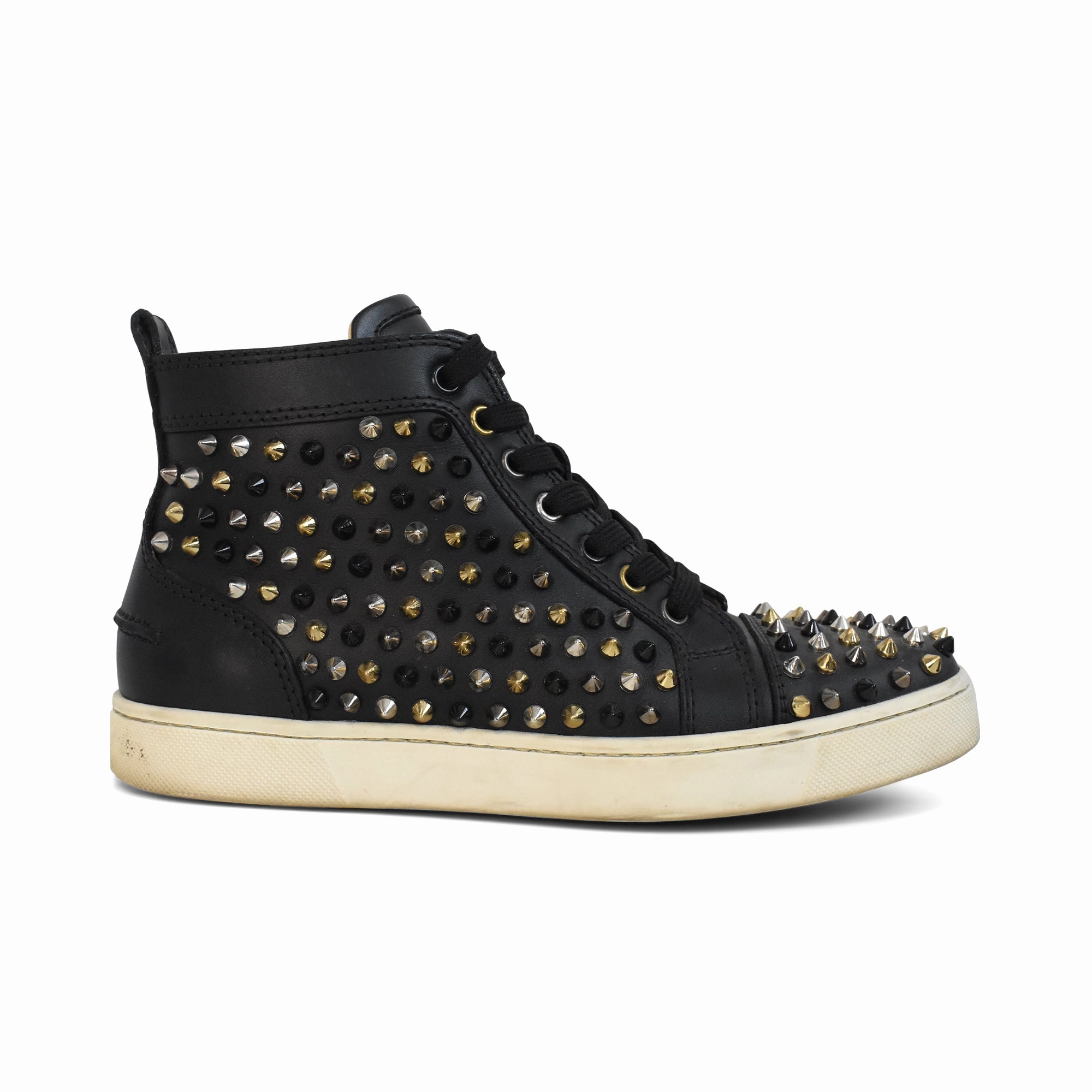 Money High Heels Christian Louboutin High-Top Sneakers - Women's 38