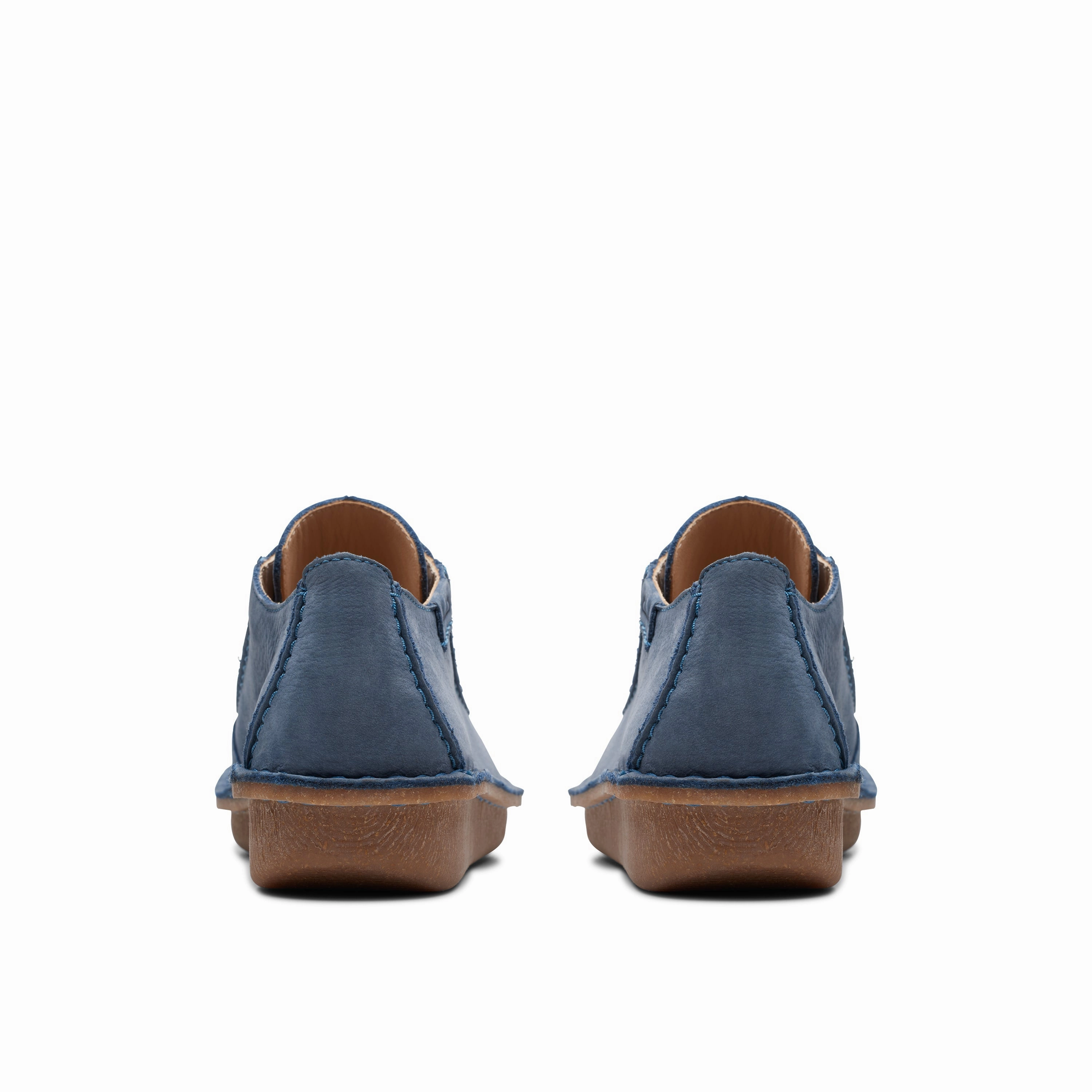 Air Huarache Casual Shoes CLARKS | CASUAL SHOES | WOMEN | FUNNY DREAM BLUE NUBUCK | BLUE