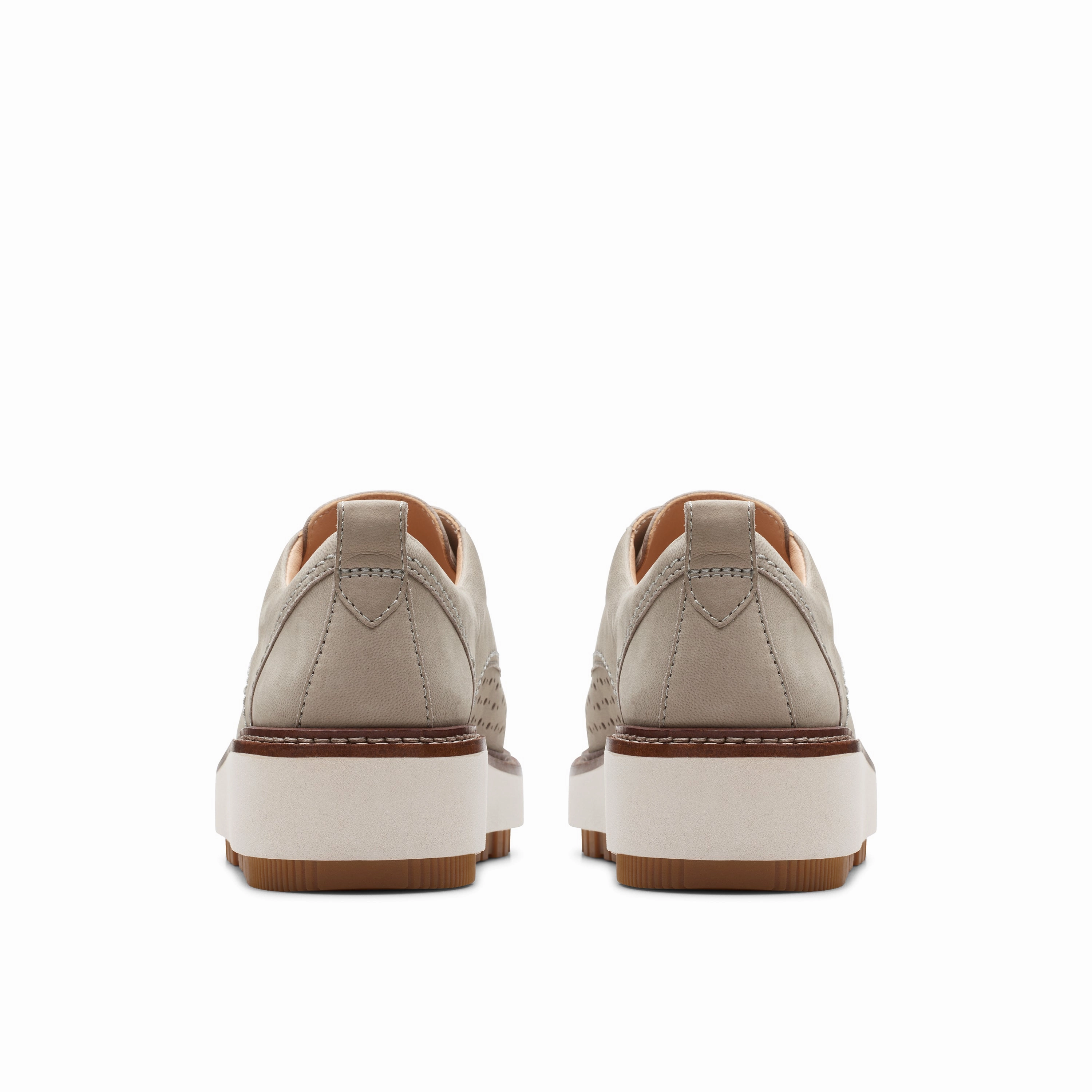 CLARKS | CASUAL SHOES | WOMEN | ORIANNAW MOVE STONE NUBUCK | BROWN Wally Americana Casual Shoes