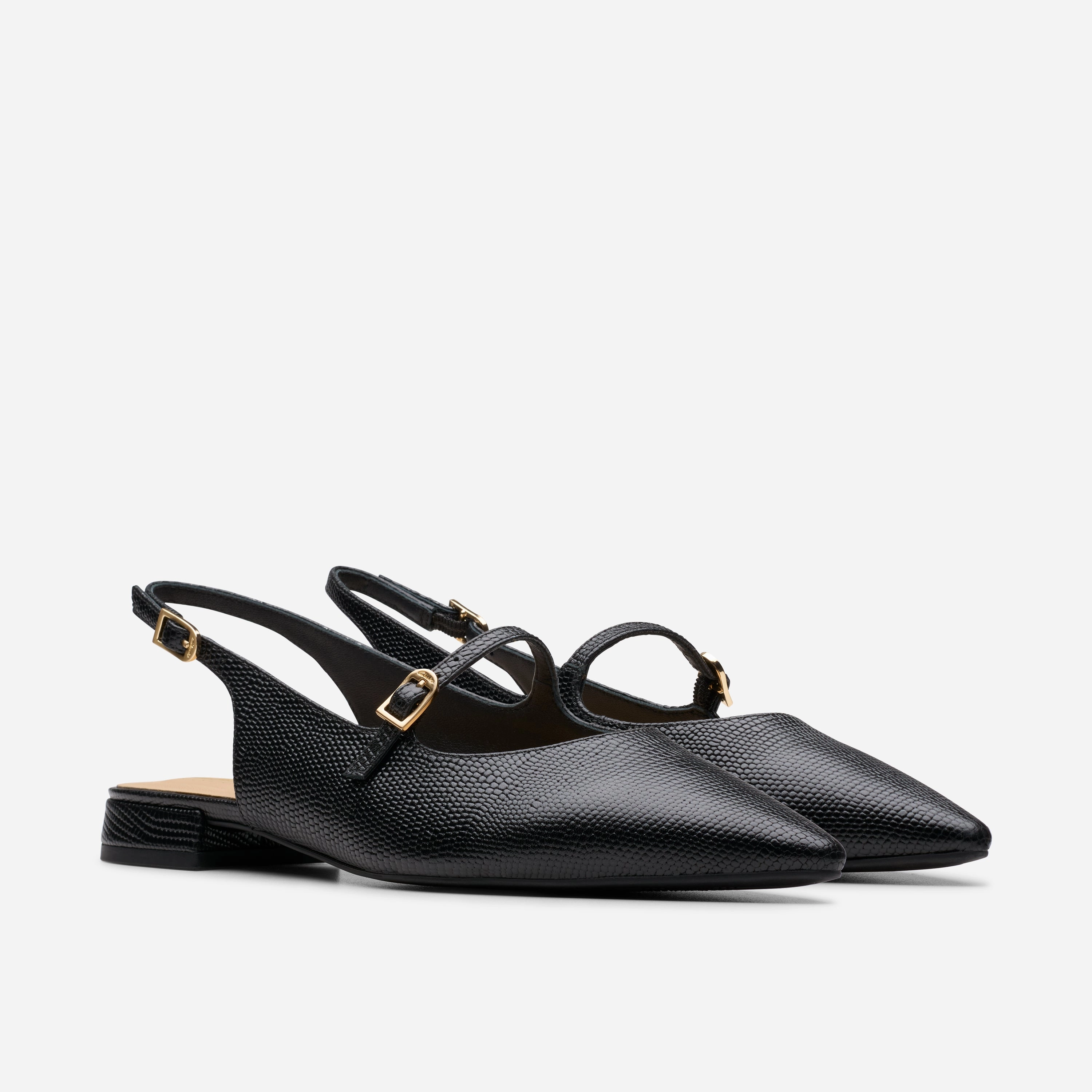 CLARKS | CASUAL SHOES | WOMEN | SENSA15 SHINE BLACK INTEREST Casual Shoes To Wear With Leather Pants