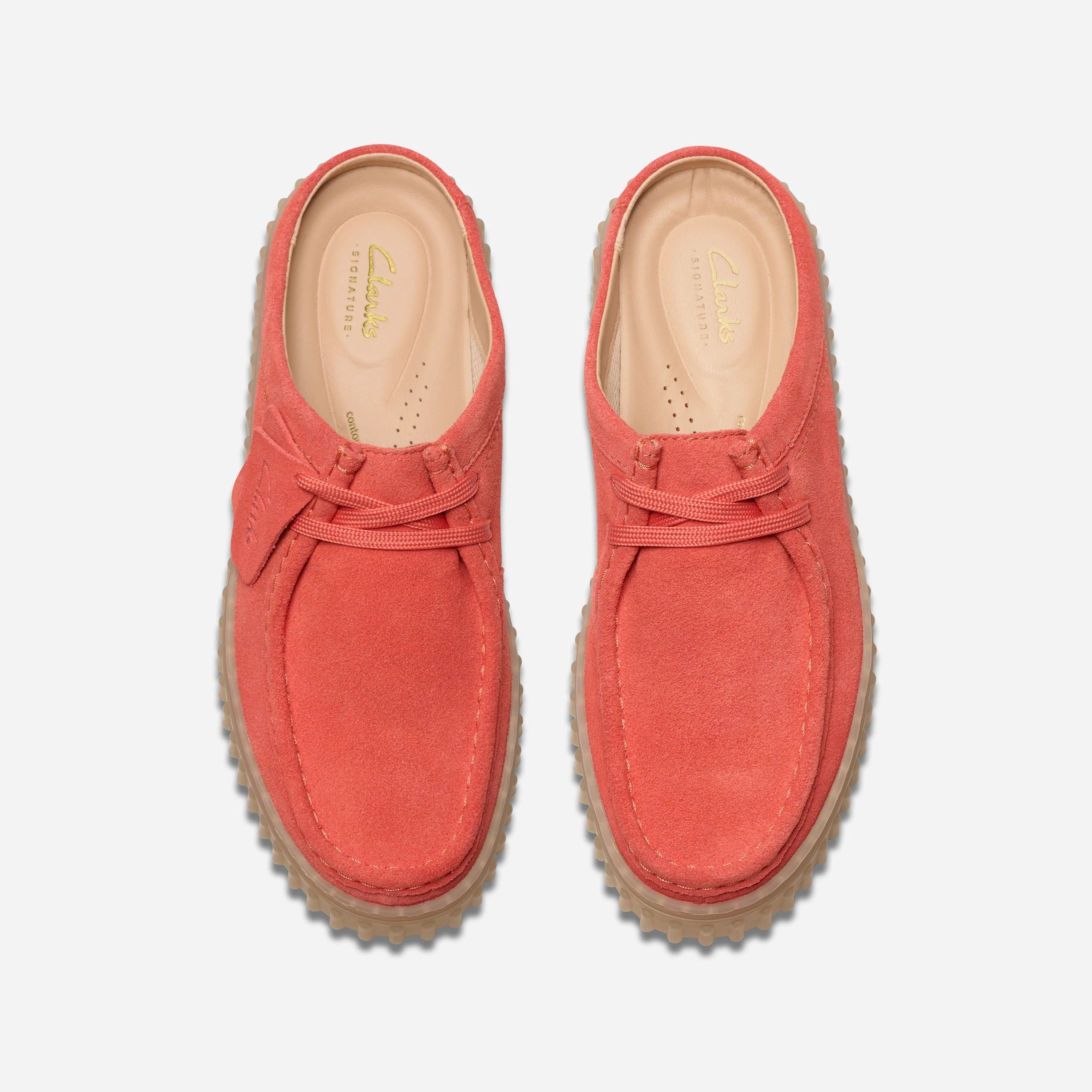 Sneakers Pants Casual Shoes Outfits CLARKS | CASUAL SHOES | WOMEN | TORHILL MULE CORAL SUEDE
