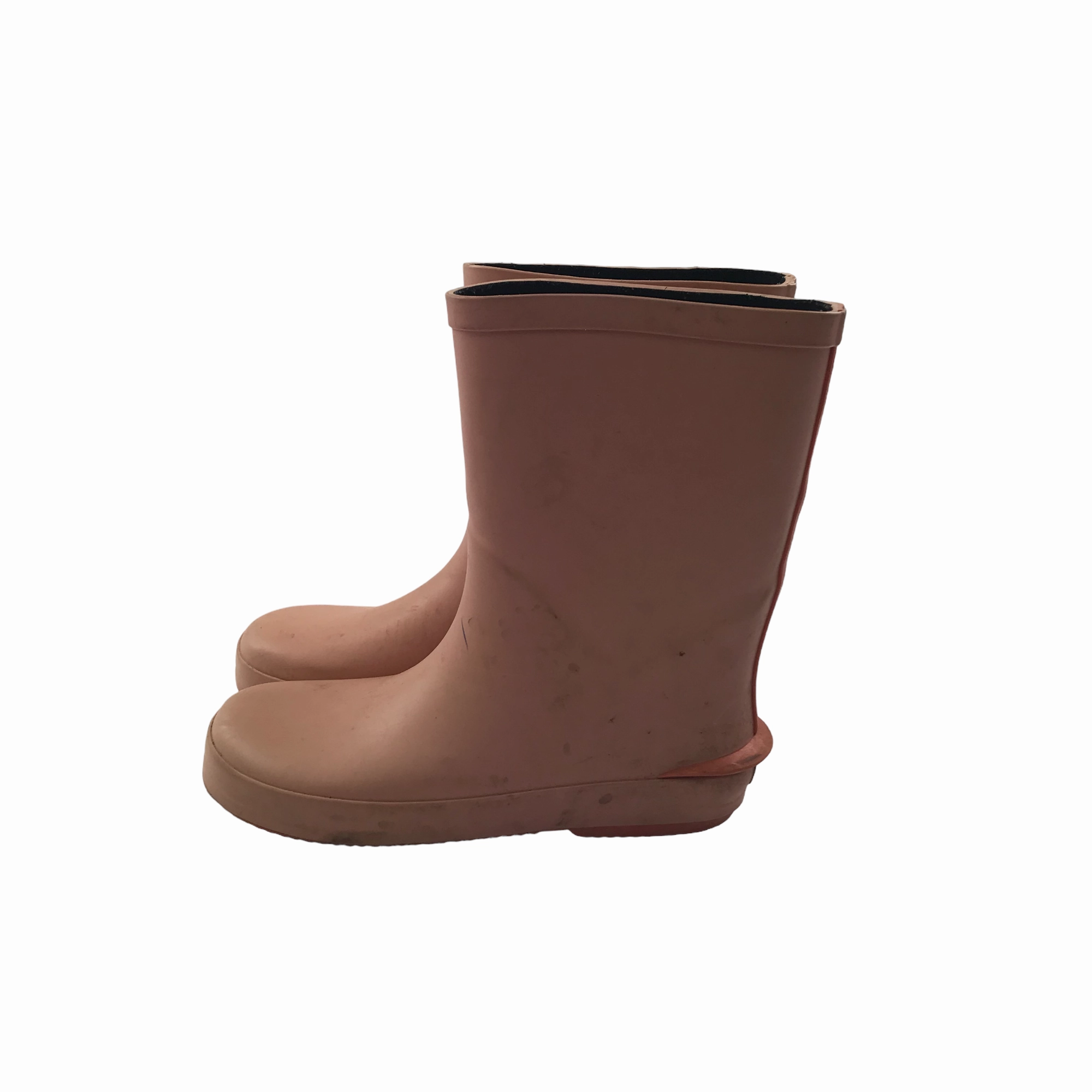 Clarks Light Pink Plain Wellies Shoe Size 13G junior Pus N Boots