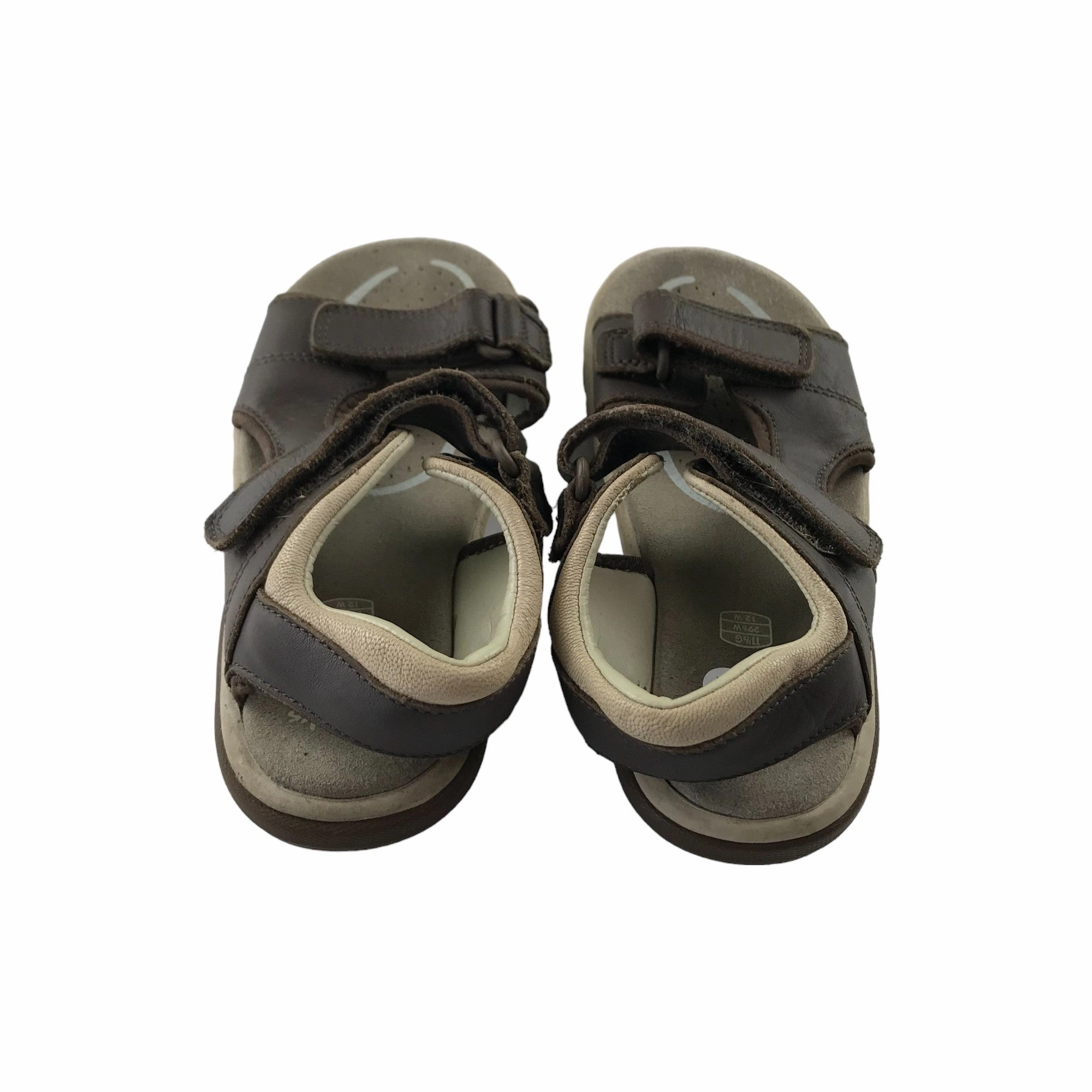 Indian Sandals Clarks Sandals Shoe Size 11 Grey Leather Style with Straps