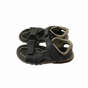 Multicolor Sandals Clarks Sandals Shoe Size 12.5 Junior Grey Leather Style with Straps