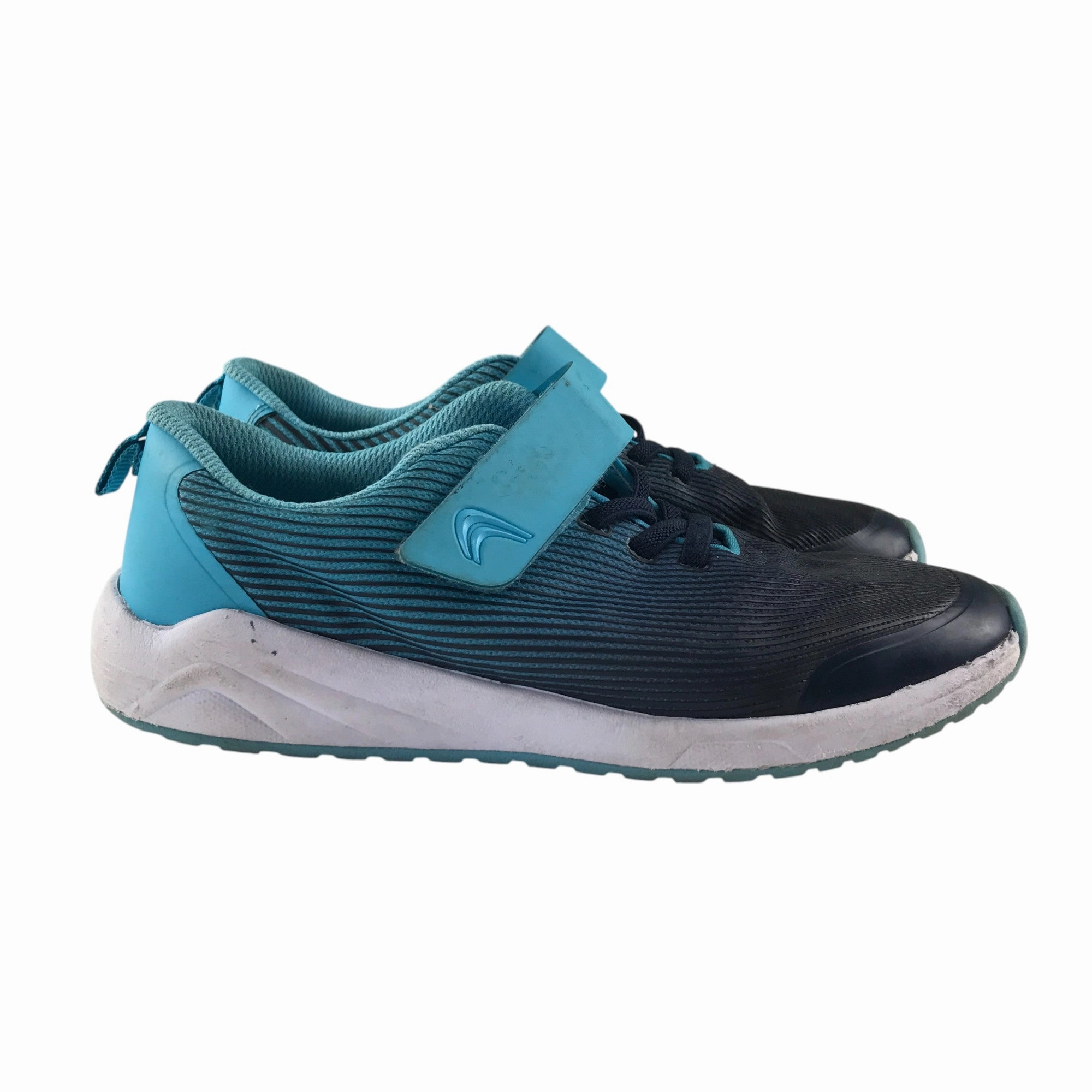 Stride Rite First Walker Shoes Clarks trainers shoe size 1G navy blue and white colourway