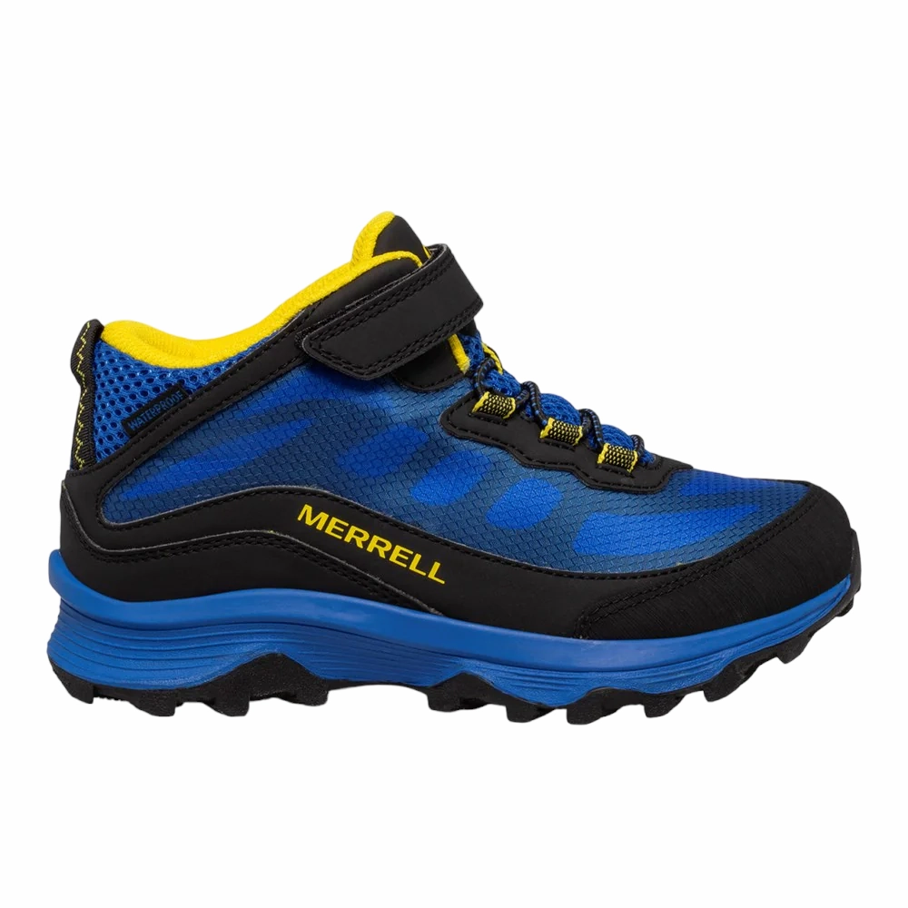 Merrell Kids Moab Speed Mid A/C Waterproof Shoes Top Rated Hiking Boots