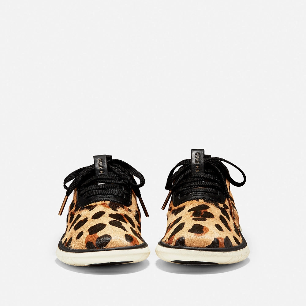 Cole Haan Shoes Casual Cole Haan Generation ZERGRAND Lace Up Jaguar Haircalf/Black/Gold/Ivory