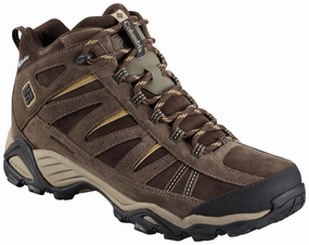 Best Hiking Boots For Backpacking Columbia Men Brown NORTH PLAINS MID LEATHER WATERPROOF