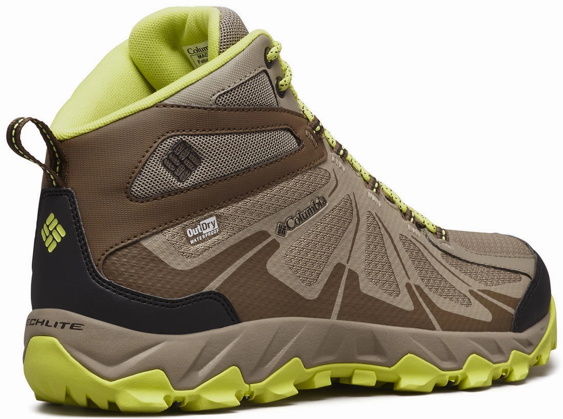 Columbia Men Brown PEAKFREAK XCRSN II XCEL MID OUTDRY Renegade Hiking Boots