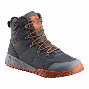 Columbia Men Grey FAIRBANKS OMNI HEAT Salomon Hiking Boot Sizing