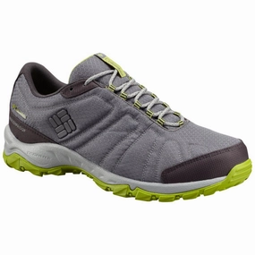 Hiking Boots Warm Columbia Men Grey FIRECAMP WATERPROOF