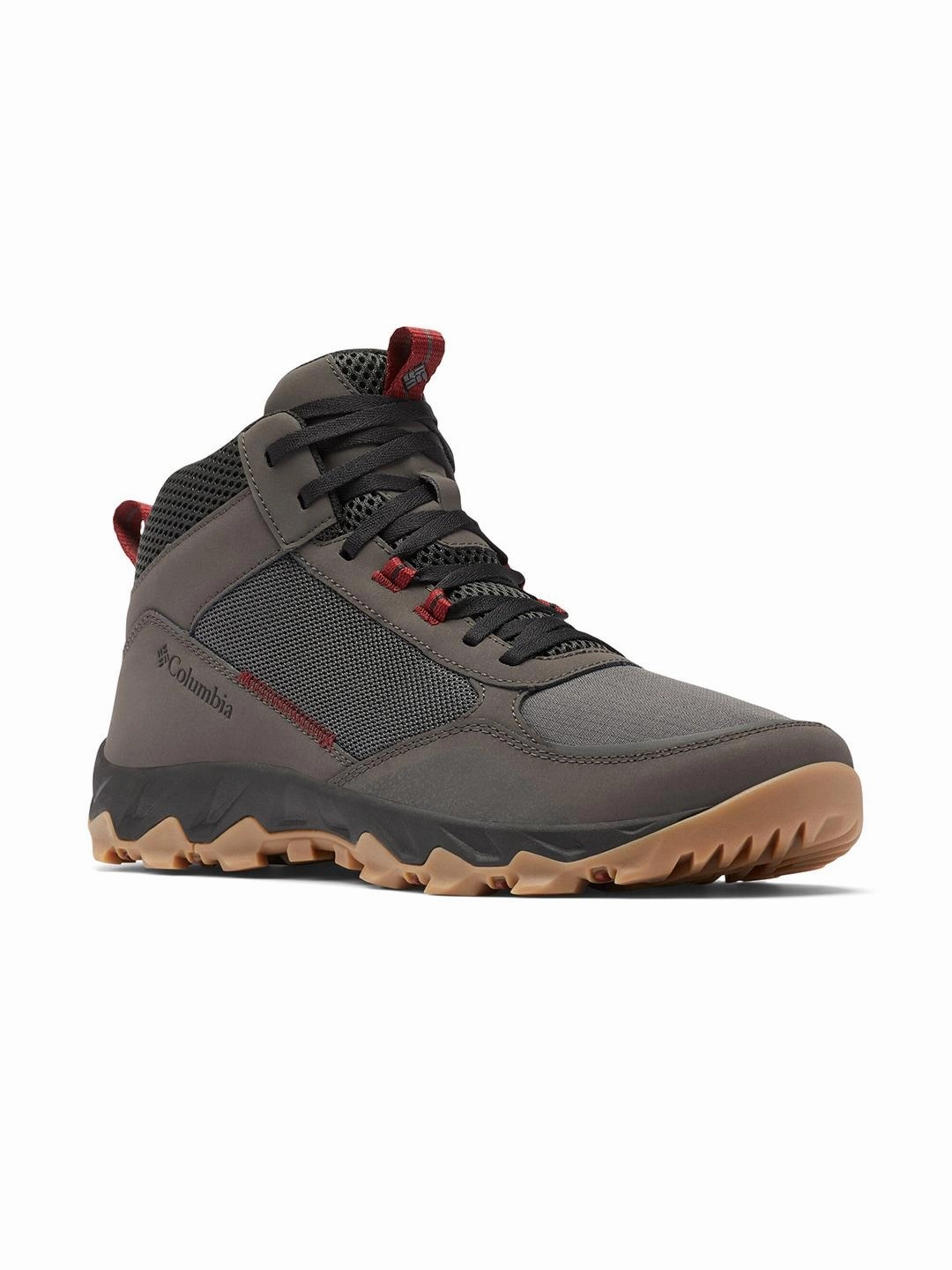 Columbia Men Grey FLOW CENTRE Korean Custom Hiking Boots
