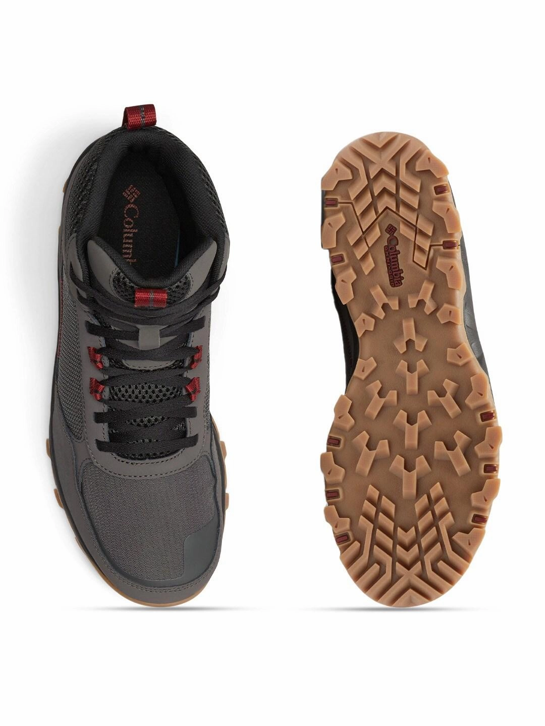 Columbia Men Grey FLOW CENTRE Mid Or High Hiking Boots