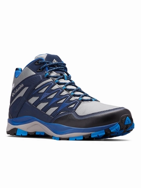Best Hiking Boots Thru Hiking Columbia Men Grey WAYFINDER MID OUTDRY