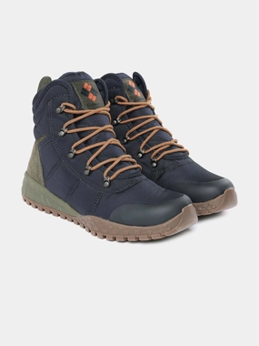 Columbia Men Navy Blue FAIRBANKS OMNI-HEAT Best Summer Waterproof Shoes