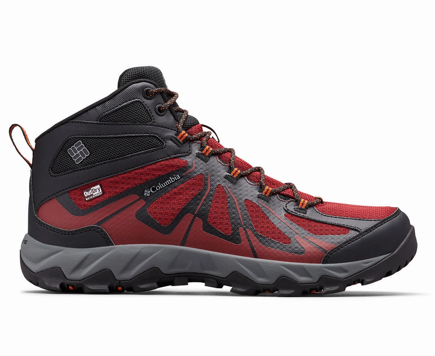 Hiking Boots Similar To Danner Columbia Men Red PEAKFREAK XCRSN II XCEL MID OUTDRY