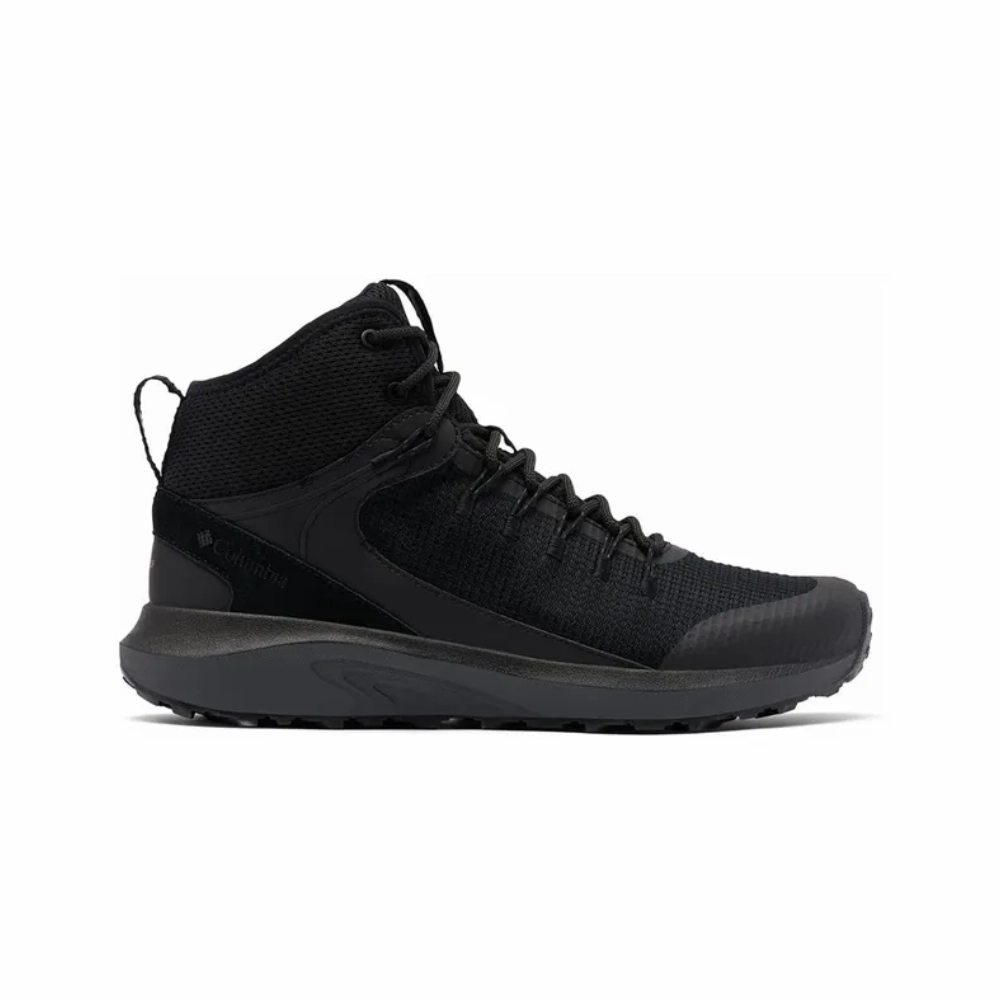 Columbia Mens Trailstorm Mid Waterproof  Black/Dark Grey BM0155-010 Waterproof Indestructible Shoes