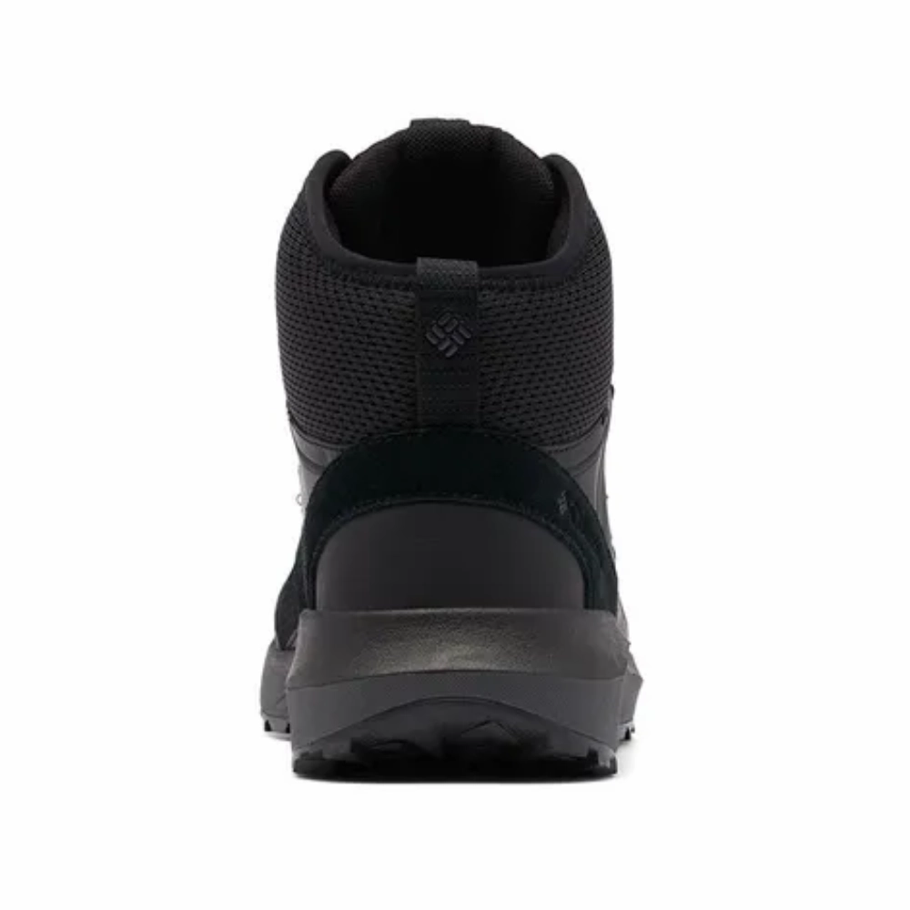 Waterproof Outdoor Shoe Box Columbia Mens Trailstorm Mid Waterproof  Black/Dark Grey BM0155-010