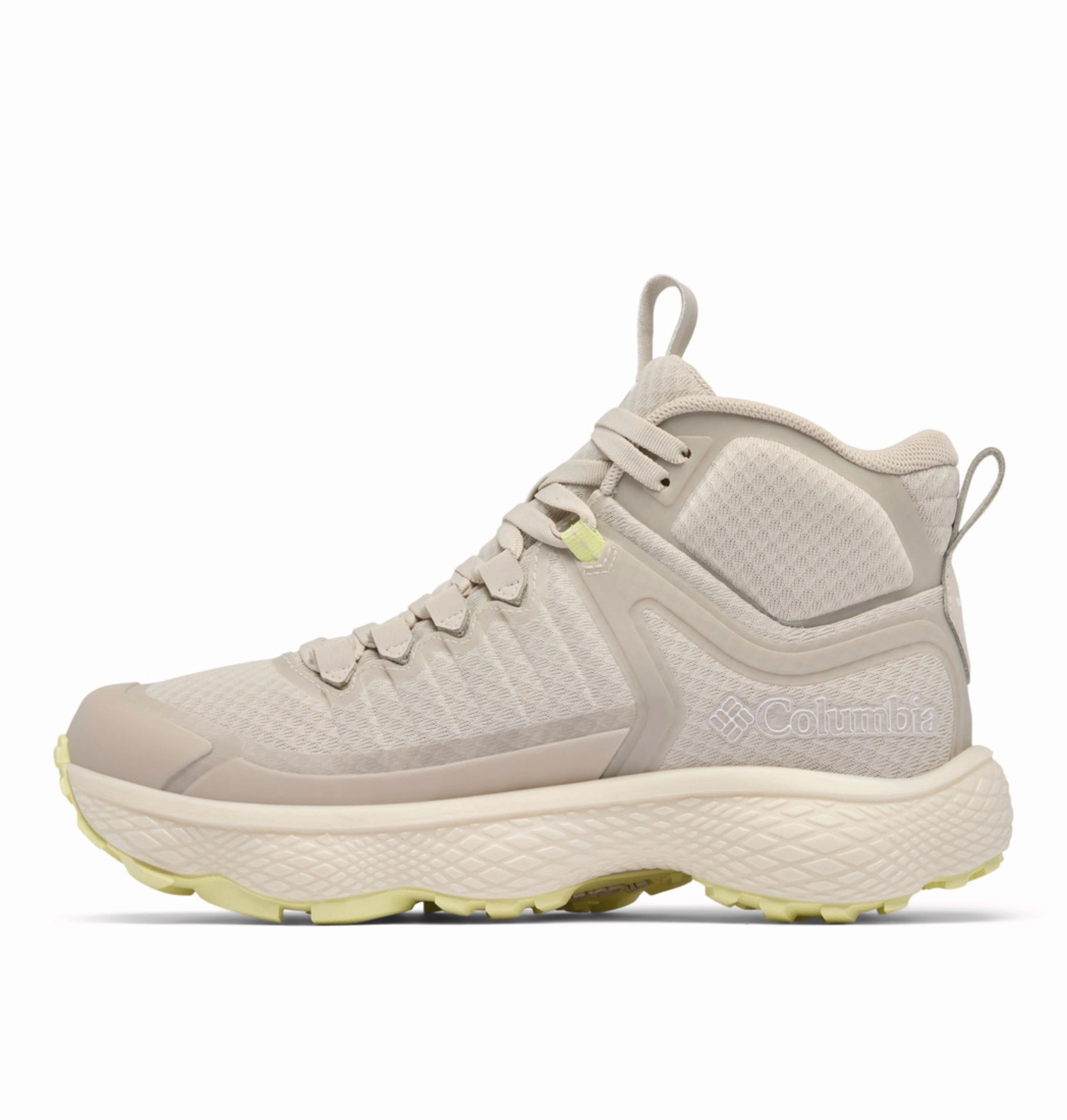 Columbia Women Beige OmniMax Escape Thrive Titanium Waterproof Hiking and Trekking Shoes Keen Wide Hiking Boots