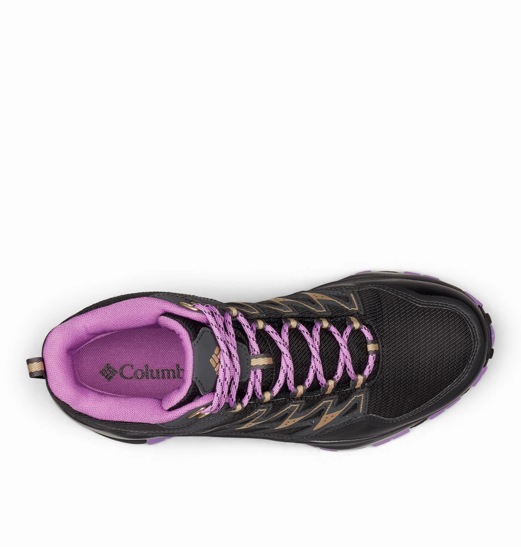 Best Starter Hiking Boots Columbia Women Black WAYFINDER MID OUTDRY