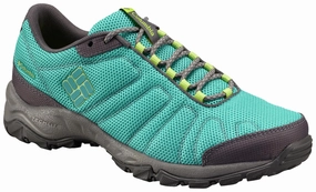Hiking Boots Zero Drop Columbia Women Green FIRECAMP MESH