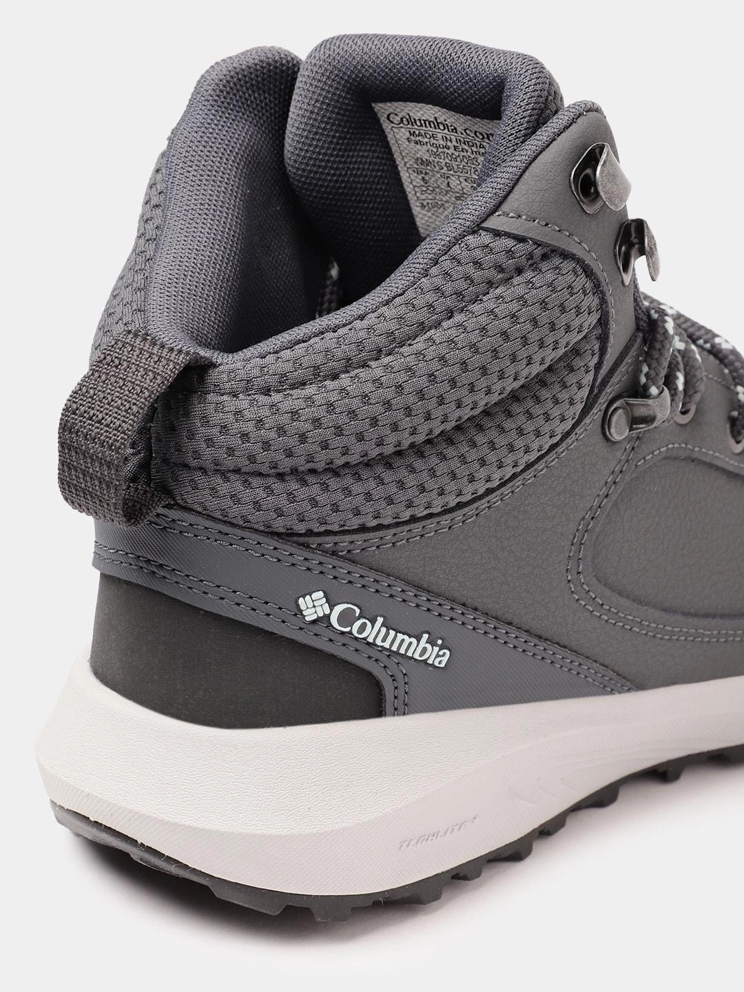 Columbia Women Grey TRAILSTORM PEAK MID Stitch Down Hiking Boots