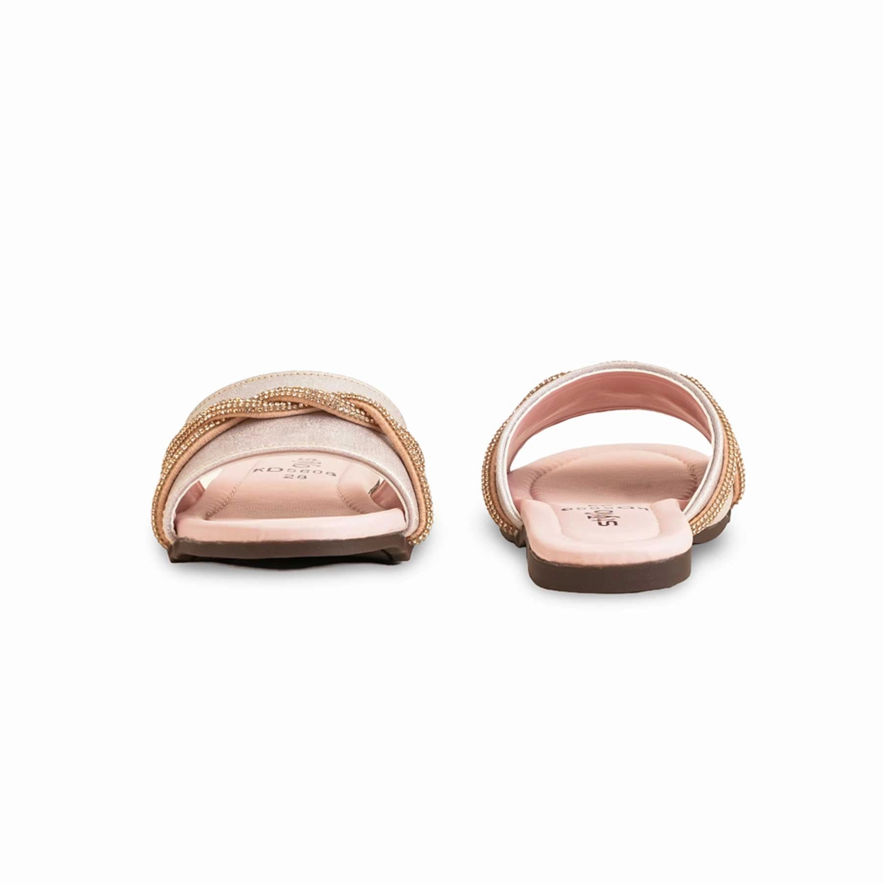 Hoodie Slippers Girls Pink Formal Slipper KD5608