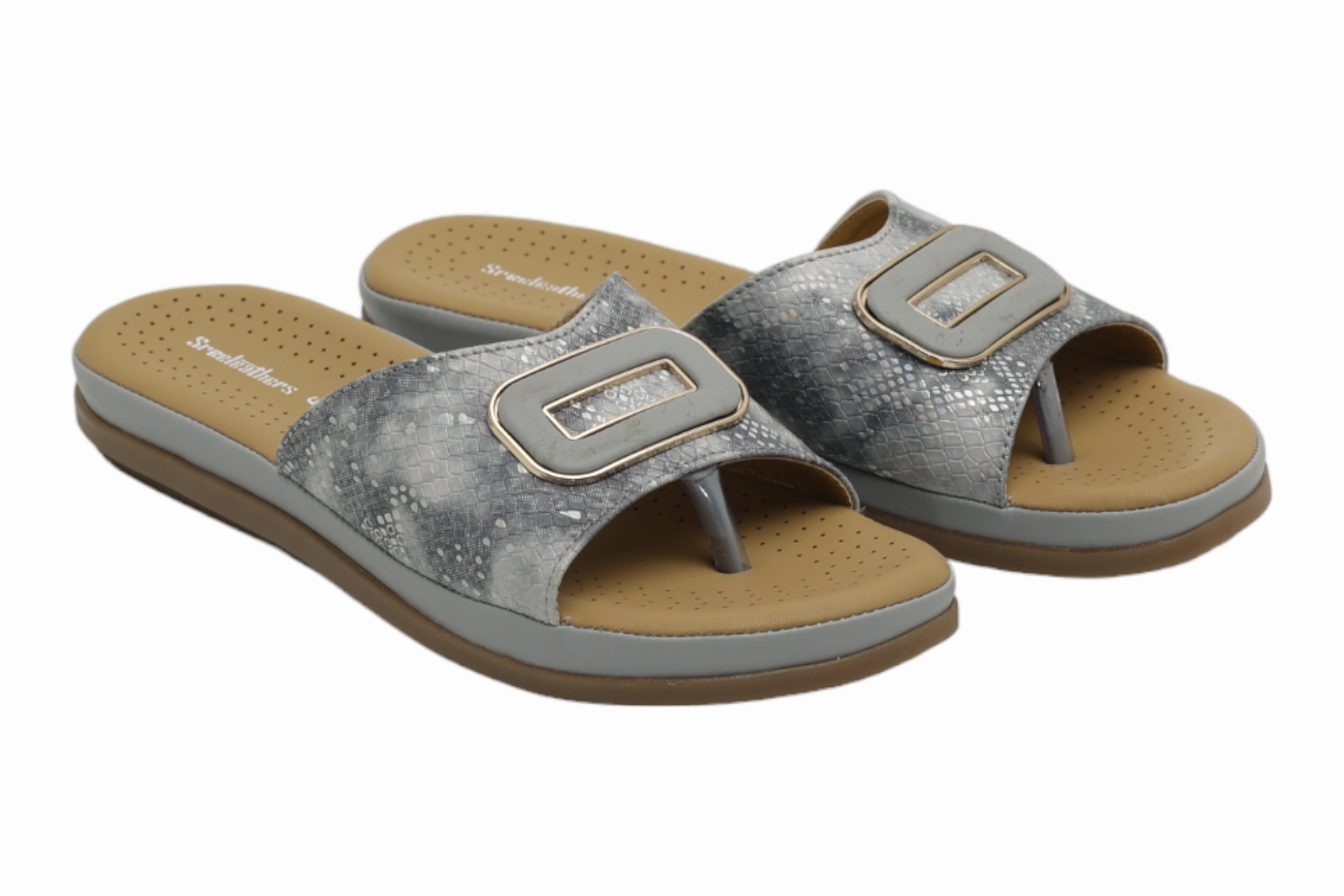 Running Shoes Narrow Flat Feet Comfort Ladies Chappal 41026