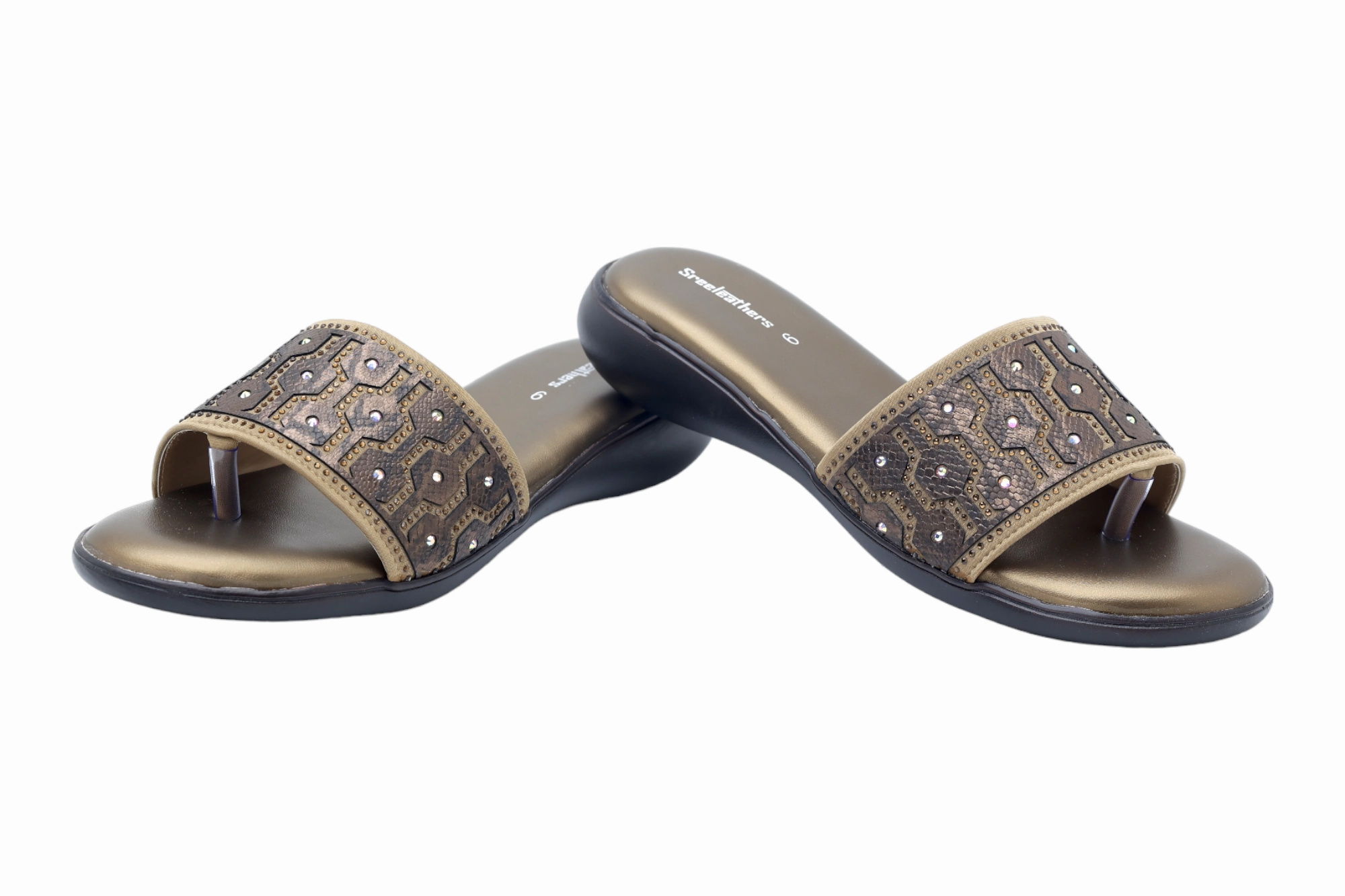 Comfort Ladies Chappal 57778 Flat Shoes Size 11