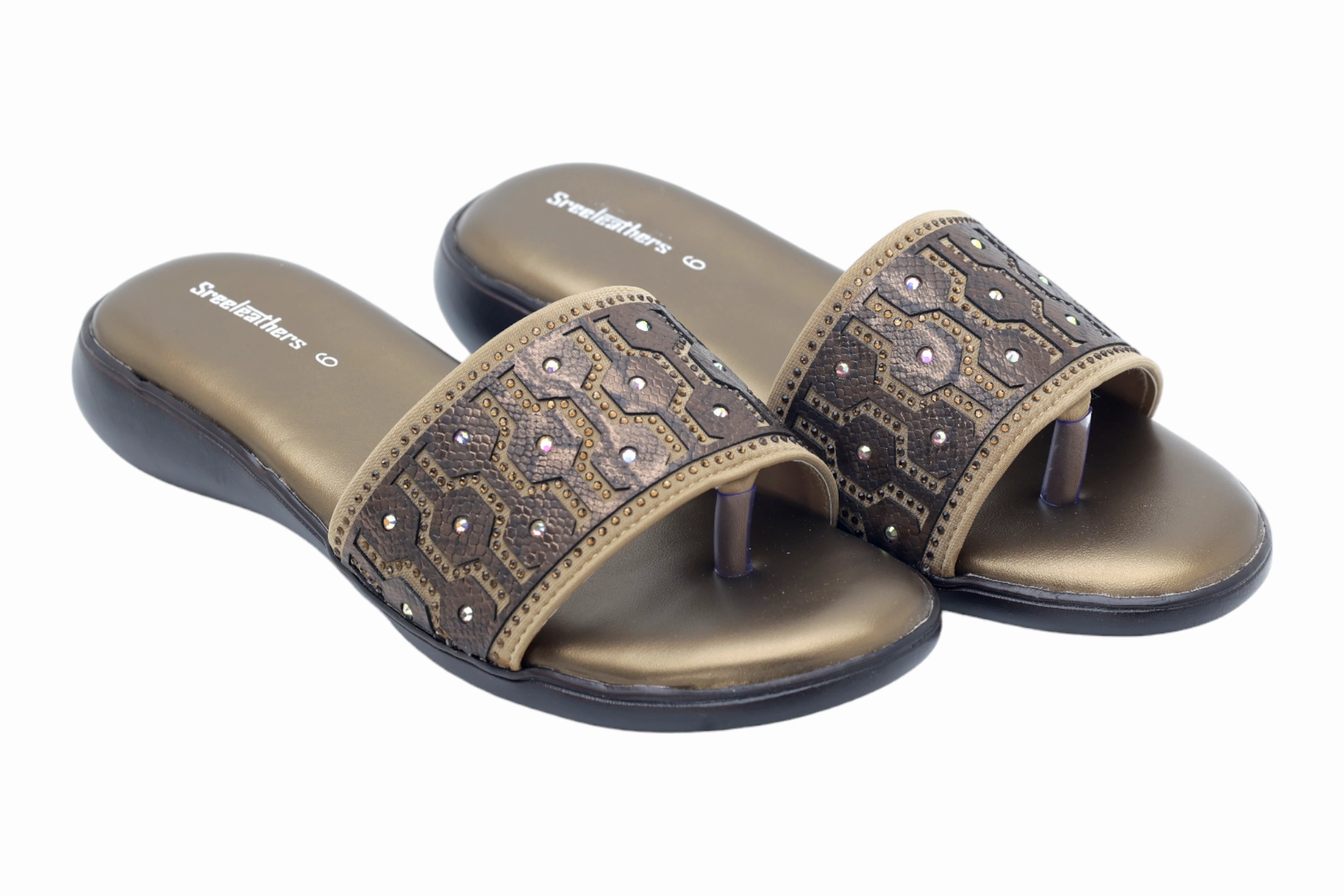 Shoes Designed For Flat Feet Comfort Ladies Chappal 57778