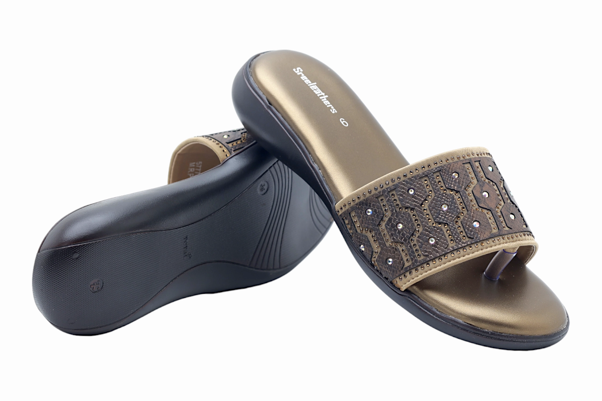 Winter Shoes Flat Pedals Comfort Ladies Chappal 57778