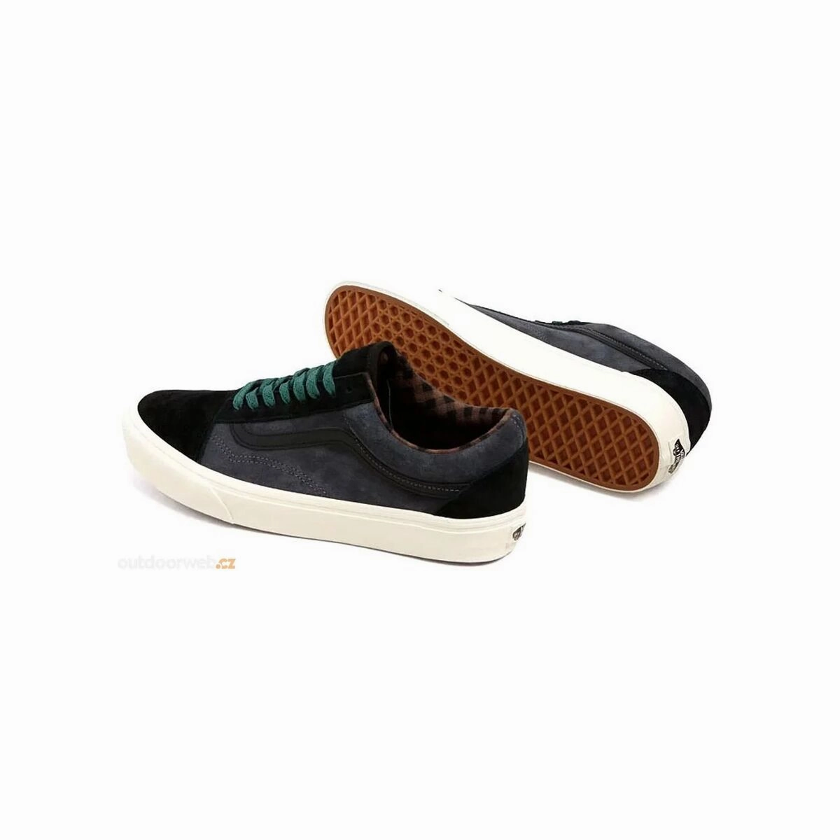 Mens Casual Trainers Vans Old Skool VN0A2Z422391 Grey Good Casual Shoes For Plantar Fasciitis