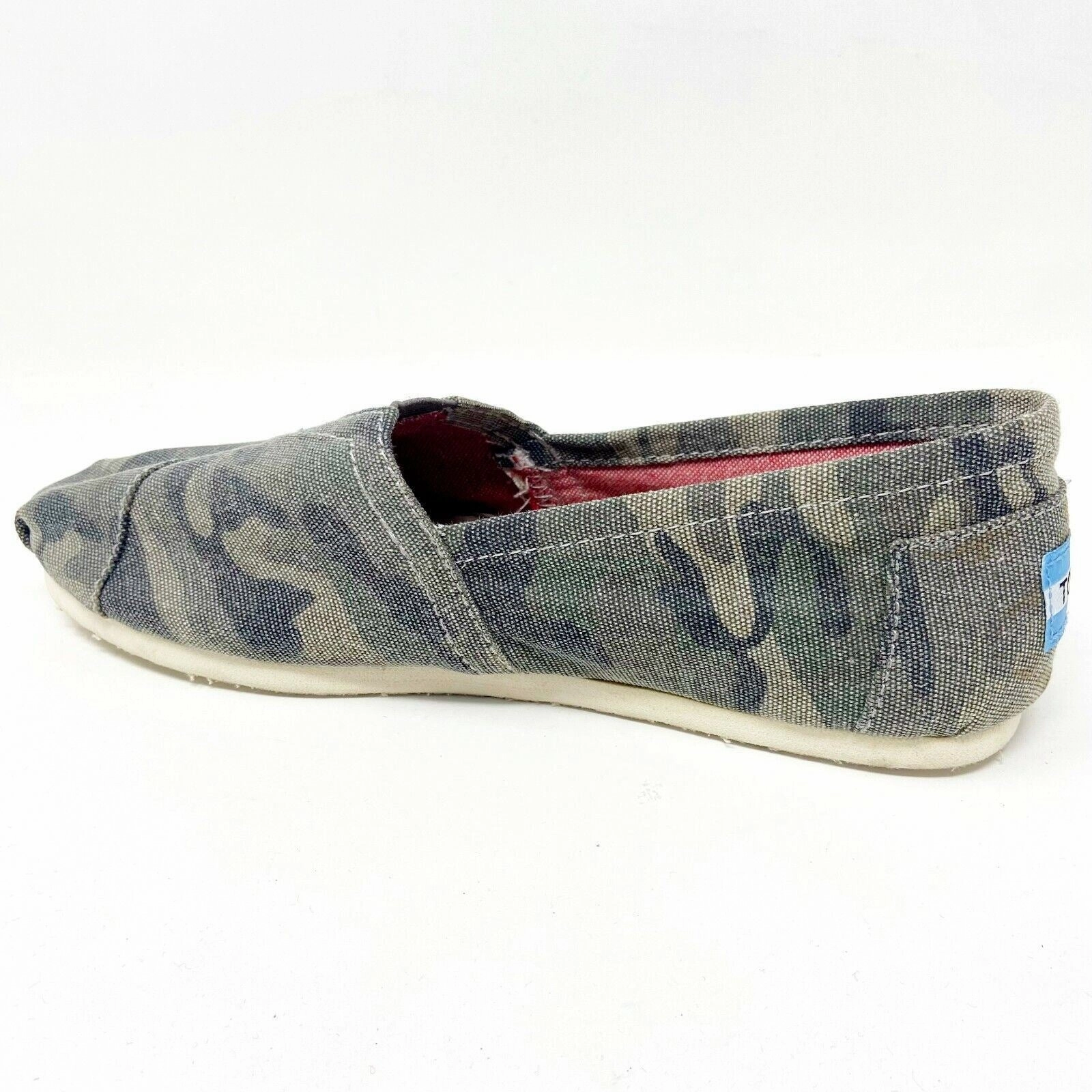 Payless Shoes Ballet Flats Toms Classics Washed Camo Canvas Womens  Slip On Casual Canvas Flat Shoes