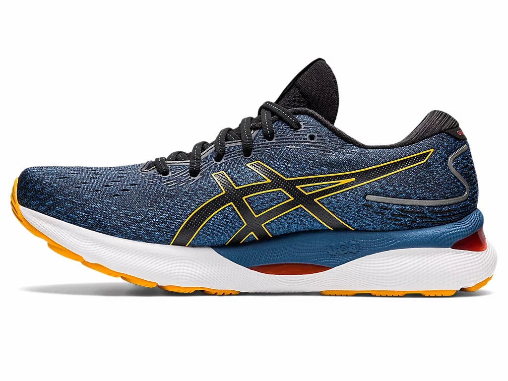Asics Shoes In Store ASICS Men's GEL-NIMBUS 24 (Azure/Amber)