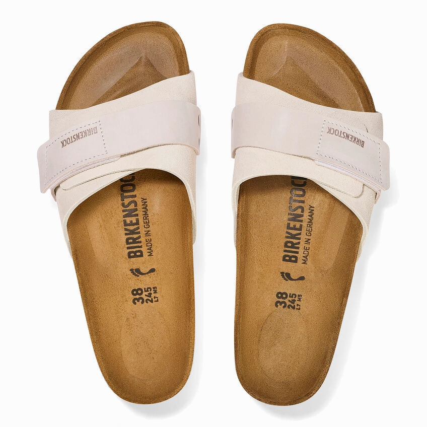 Bride Flat Shoes Wedding Oita Antique White Suede (Women)