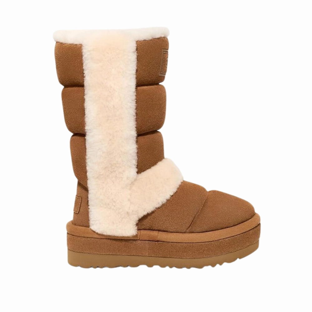 Comp Toe Work Boots UGG Classic Cloudpeak Tall Chestnut