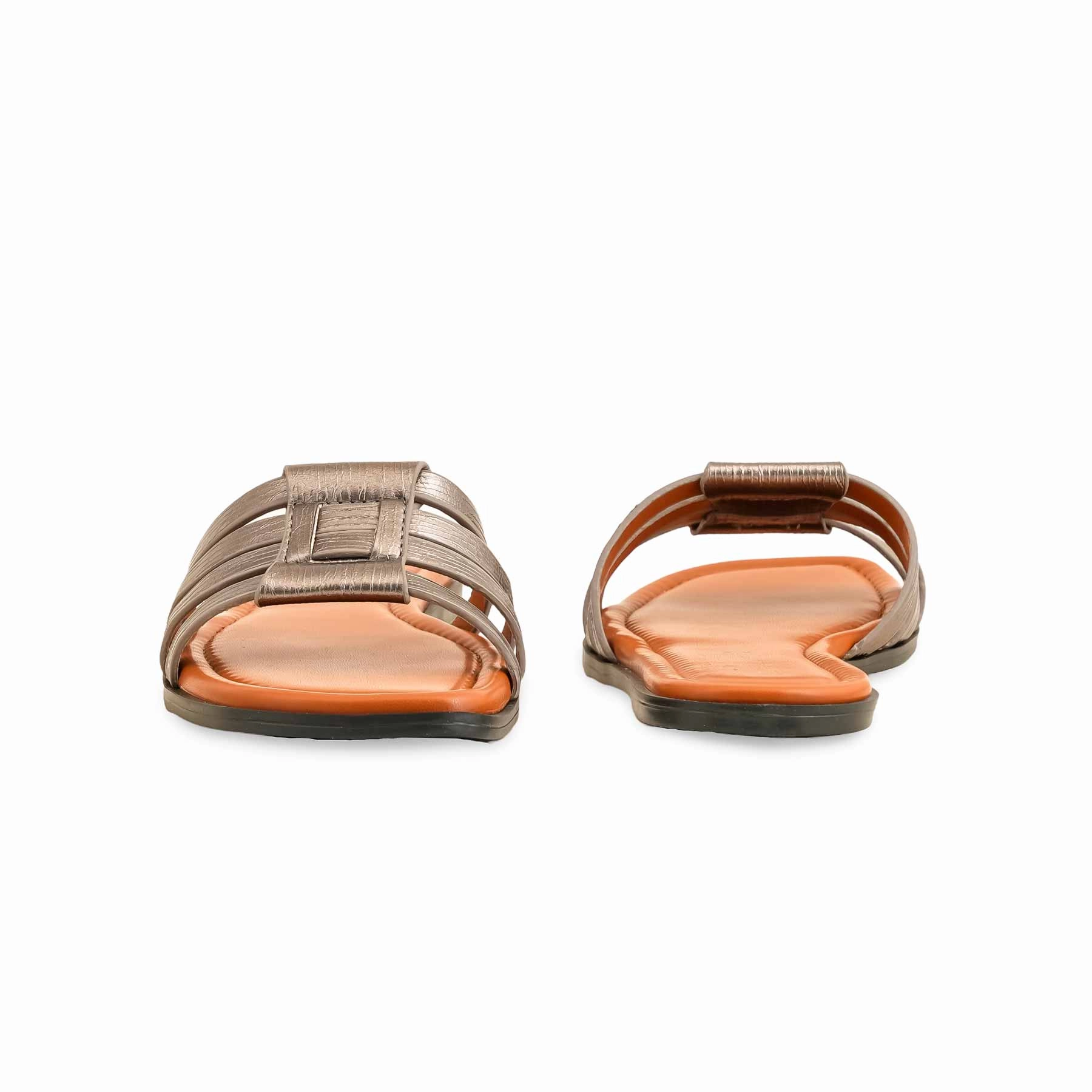 Grey Formal Women Slipper FR8332 Scandinavian Slippers