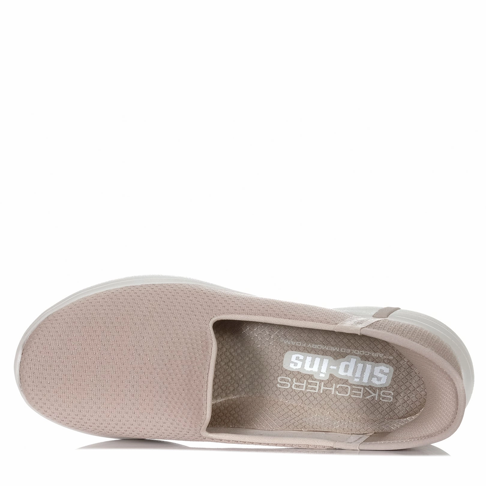 Walking Athletic Shoes Skechers Slip-Ins: On-The-Go Swift - Luminary 137291 Taupe/Gold